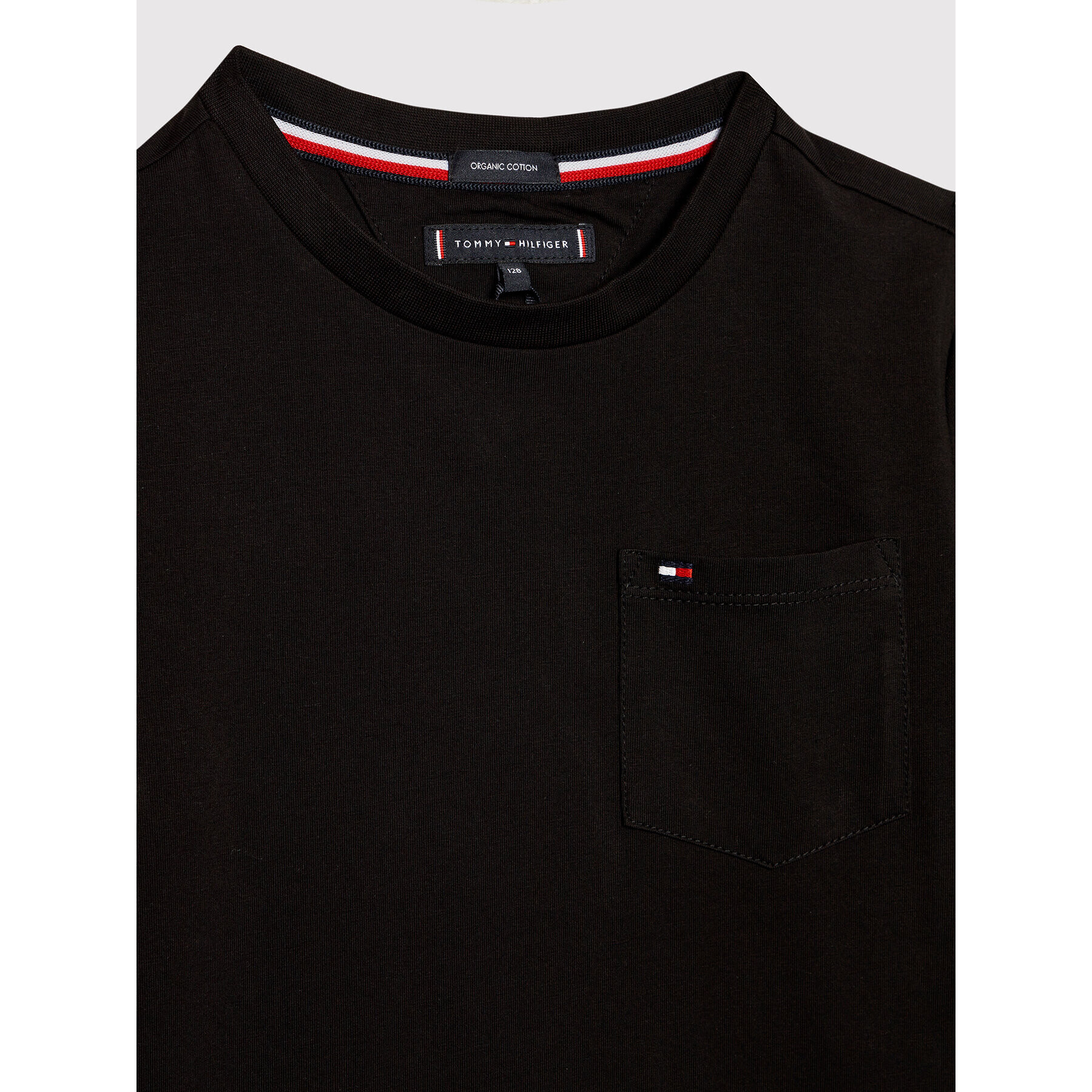 Tommy Hilfiger Тишърт Essential KB0KB07081 M Черен Regular Fit - Pepit.bg