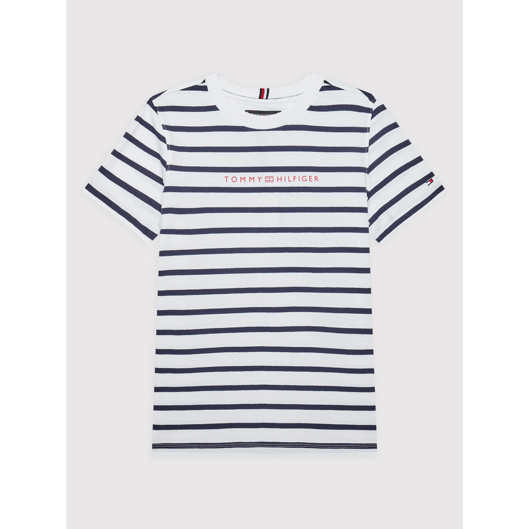 Tommy Hilfiger Тишърт Essential KB0KB07278 D Бял Regular Fit - Pepit.bg