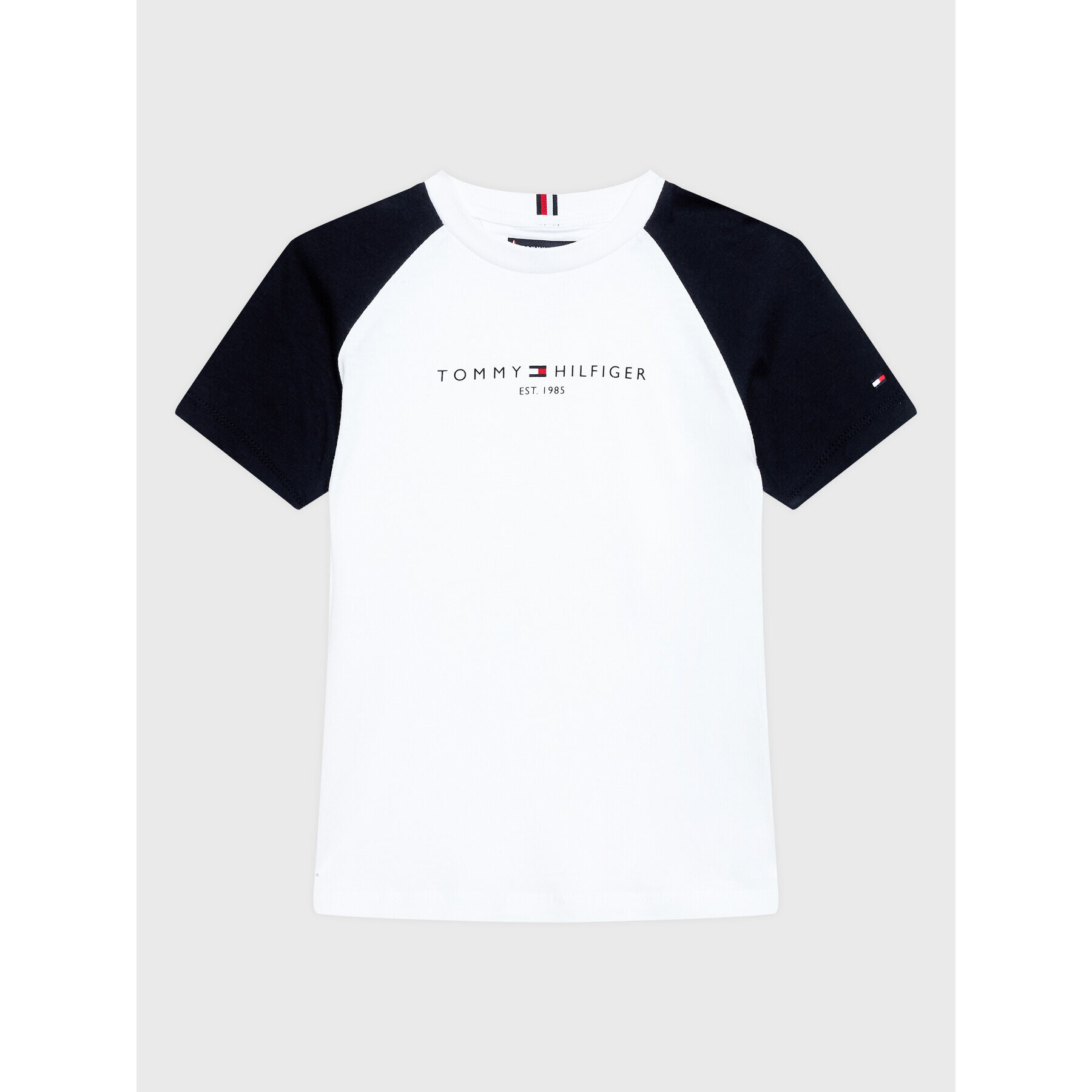 Tommy Hilfiger Тишърт Essential KB0KB07754 D Бял Regular Fit - Pepit.bg
