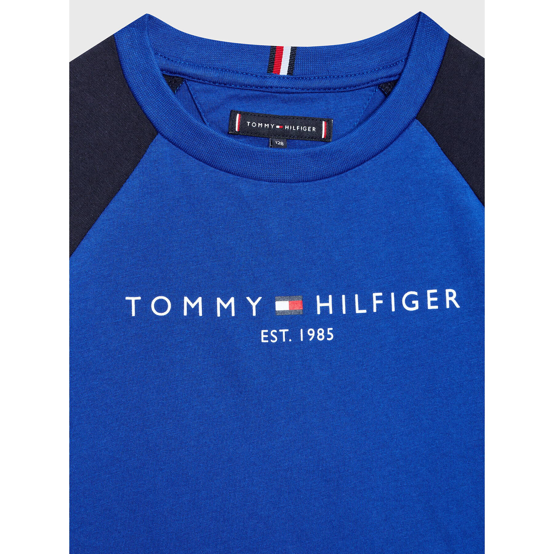 Tommy Hilfiger Тишърт Essential KB0KB07754 M Син Regular Fit - Pepit.bg