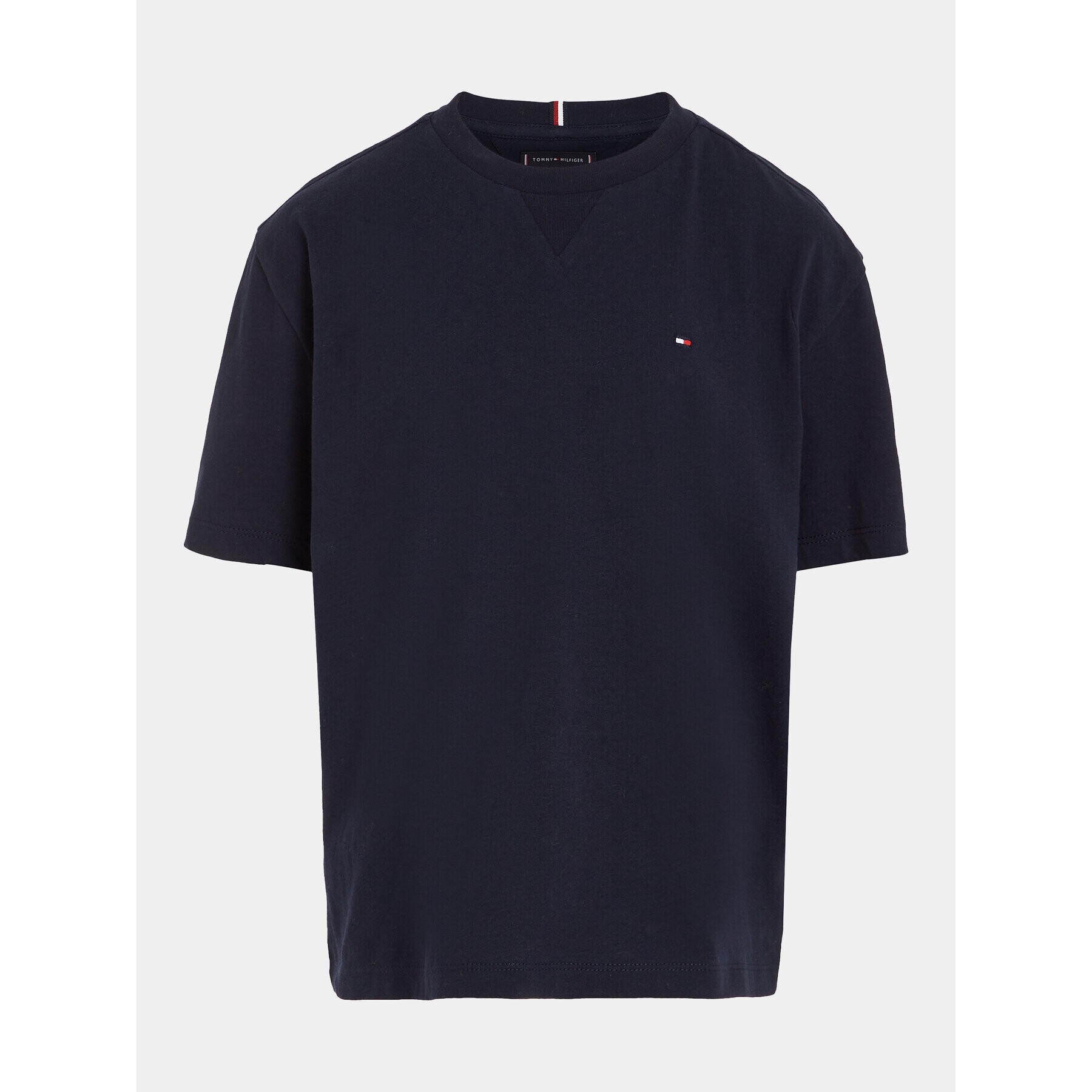 Tommy Hilfiger Тишърт Essential KB0KB08575 M Тъмносин Regular Fit - Pepit.bg