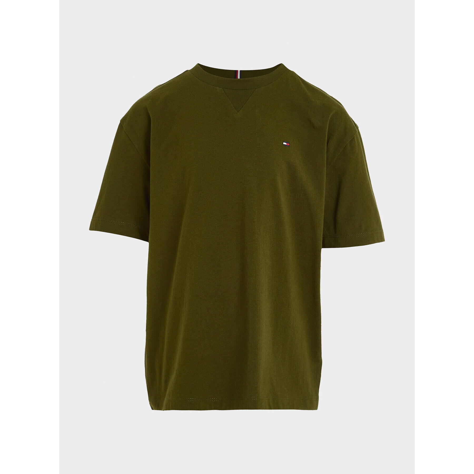 Tommy Hilfiger Тишърт Essential KB0KB08575 M Зелен Regular Fit - Pepit.bg