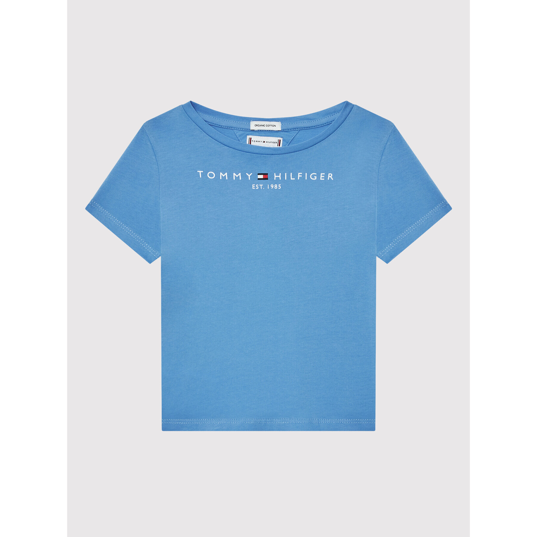 Tommy Hilfiger Тишърт Essential KG0KG05242 Син Regular Fit - Pepit.bg