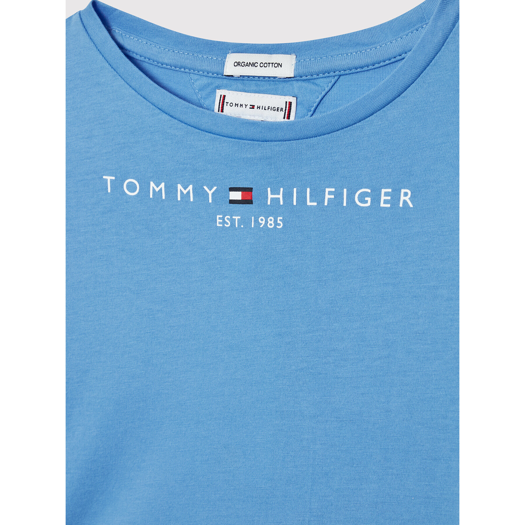 Tommy Hilfiger Тишърт Essential KG0KG05242 Син Regular Fit - Pepit.bg