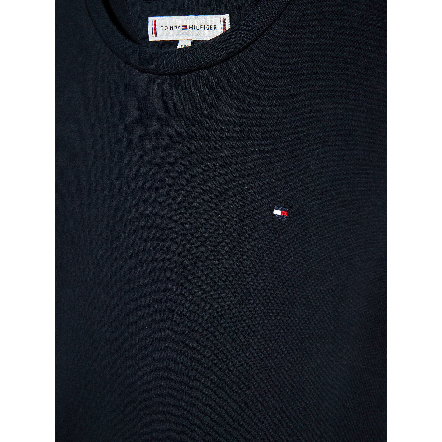 Tommy Hilfiger Тишърт Essential KG0KG06174 D Тъмносин Regular Fit - Pepit.bg