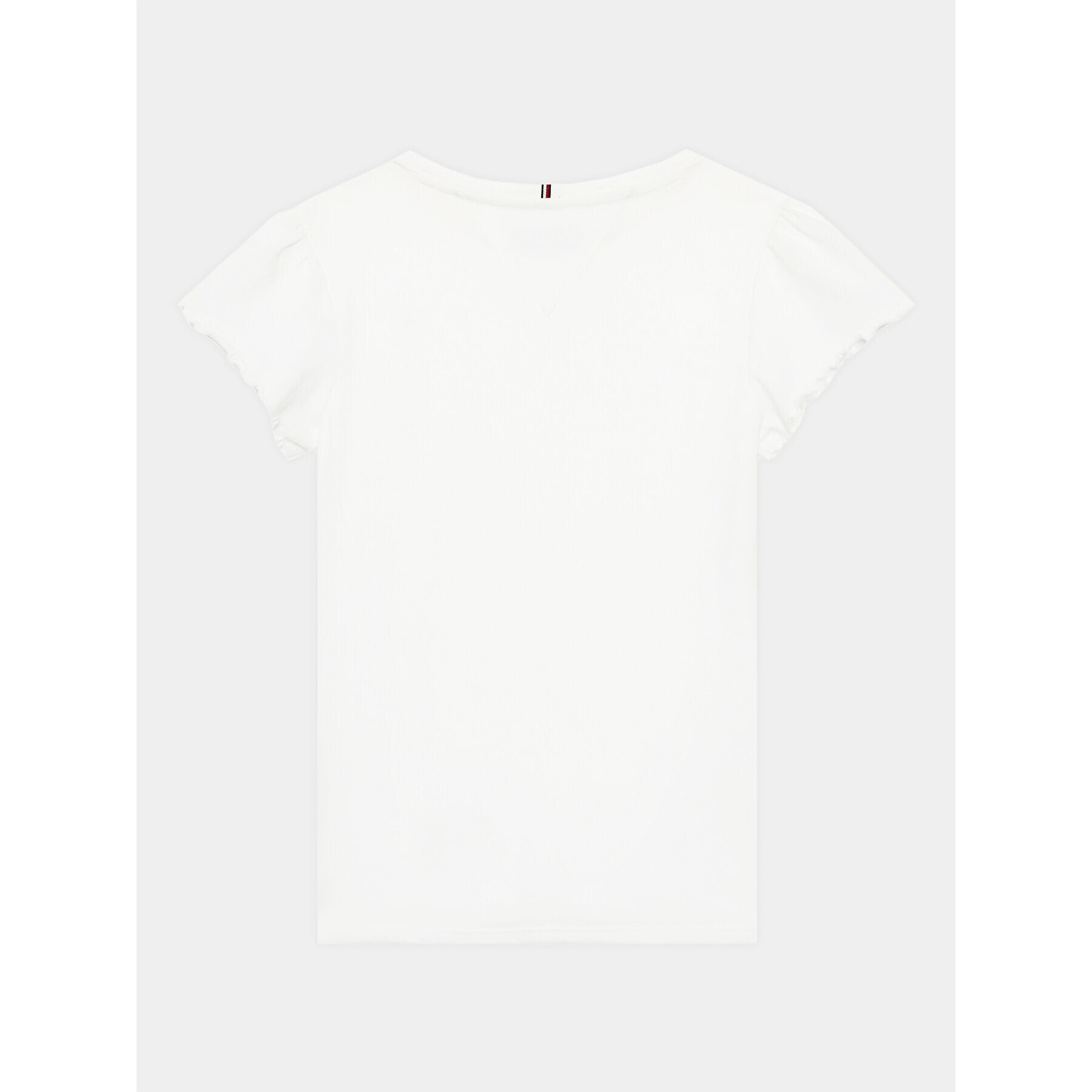 Tommy Hilfiger Тишърт Essential KG0KG07052 D Бял Regular Fit - Pepit.bg
