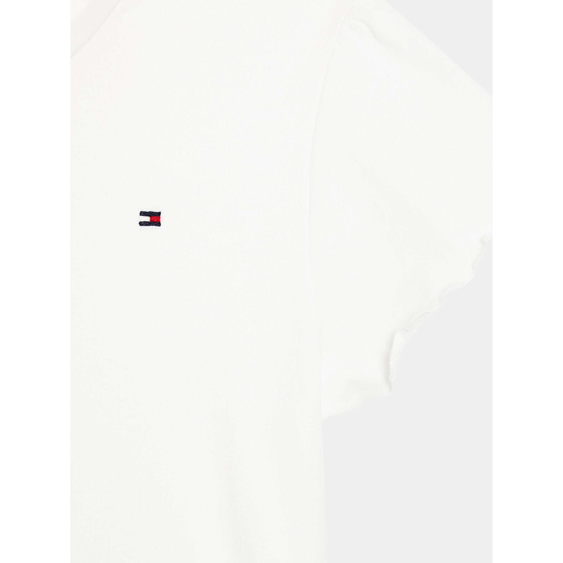 Tommy Hilfiger Тишърт Essential KG0KG07052 D Бял Regular Fit - Pepit.bg