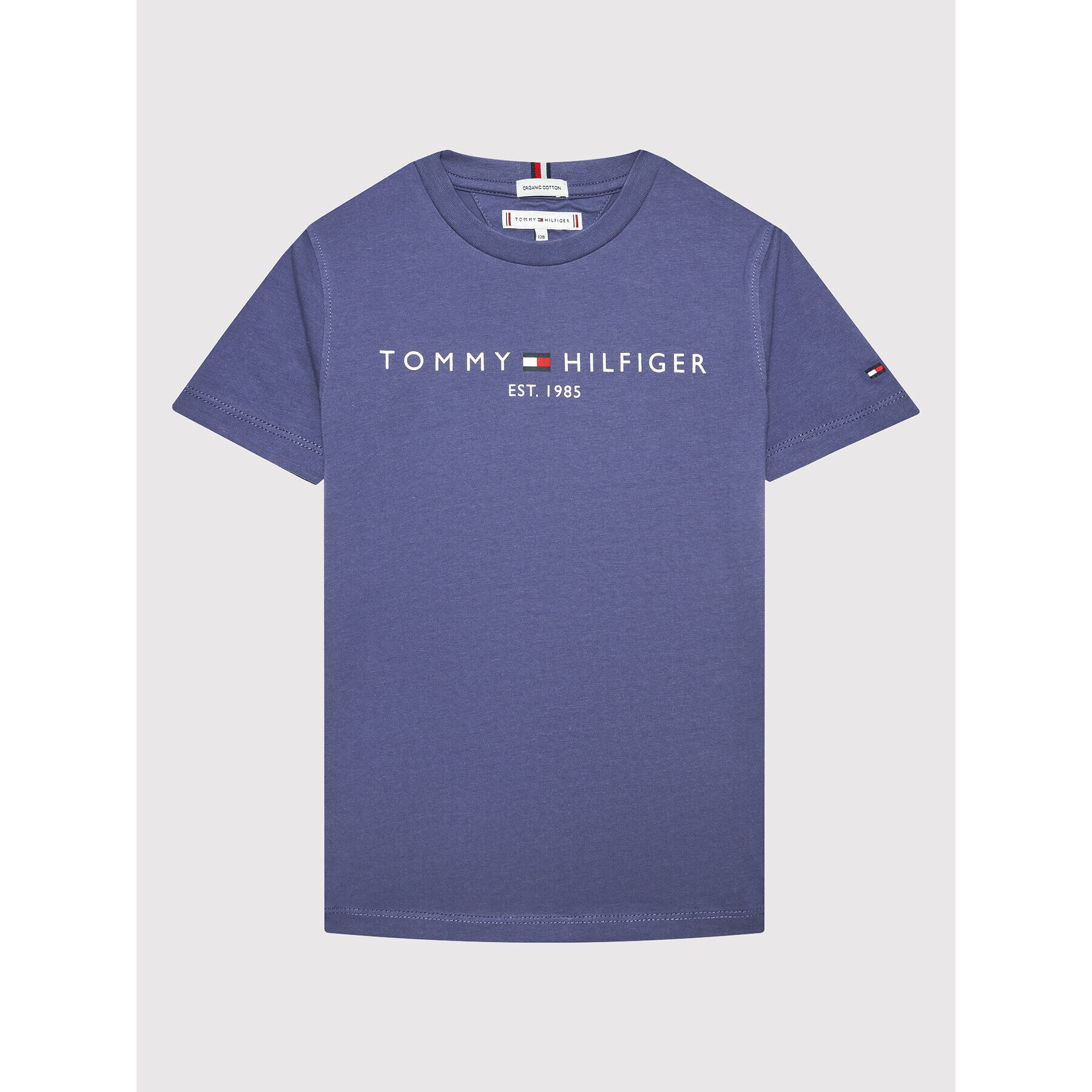 Tommy Hilfiger Тишърт Essential KS0KS00201 D Син Regular Fit - Pepit.bg