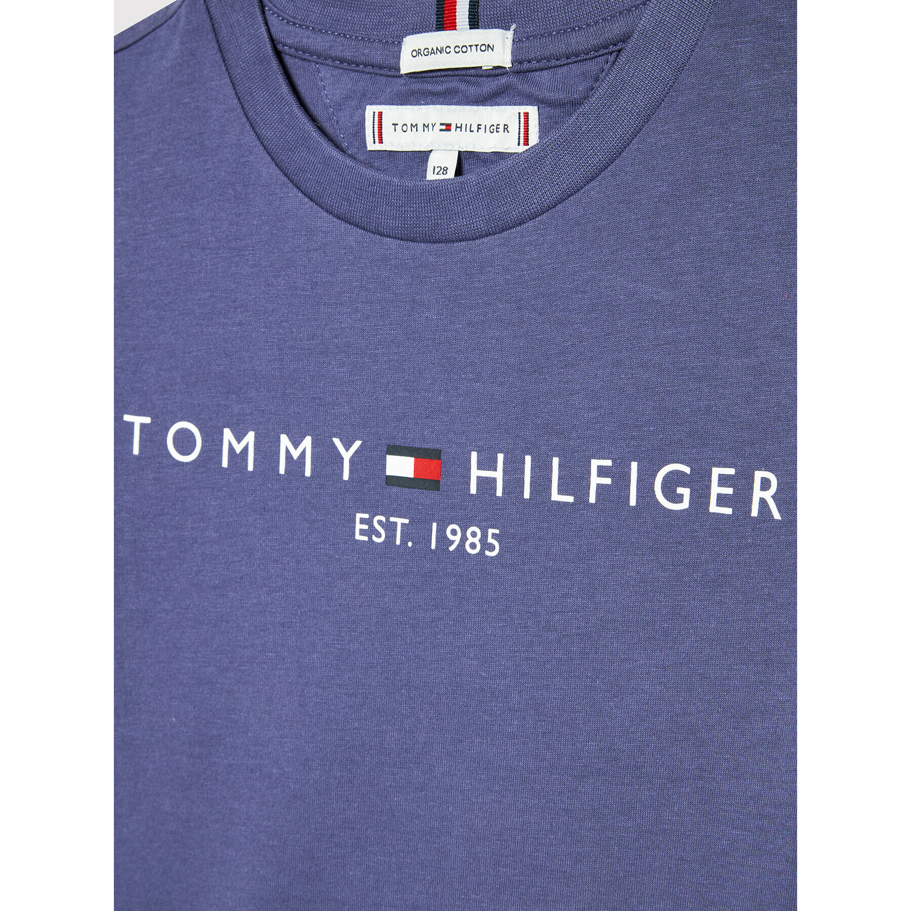 Tommy Hilfiger Тишърт Essential KS0KS00201 D Син Regular Fit - Pepit.bg