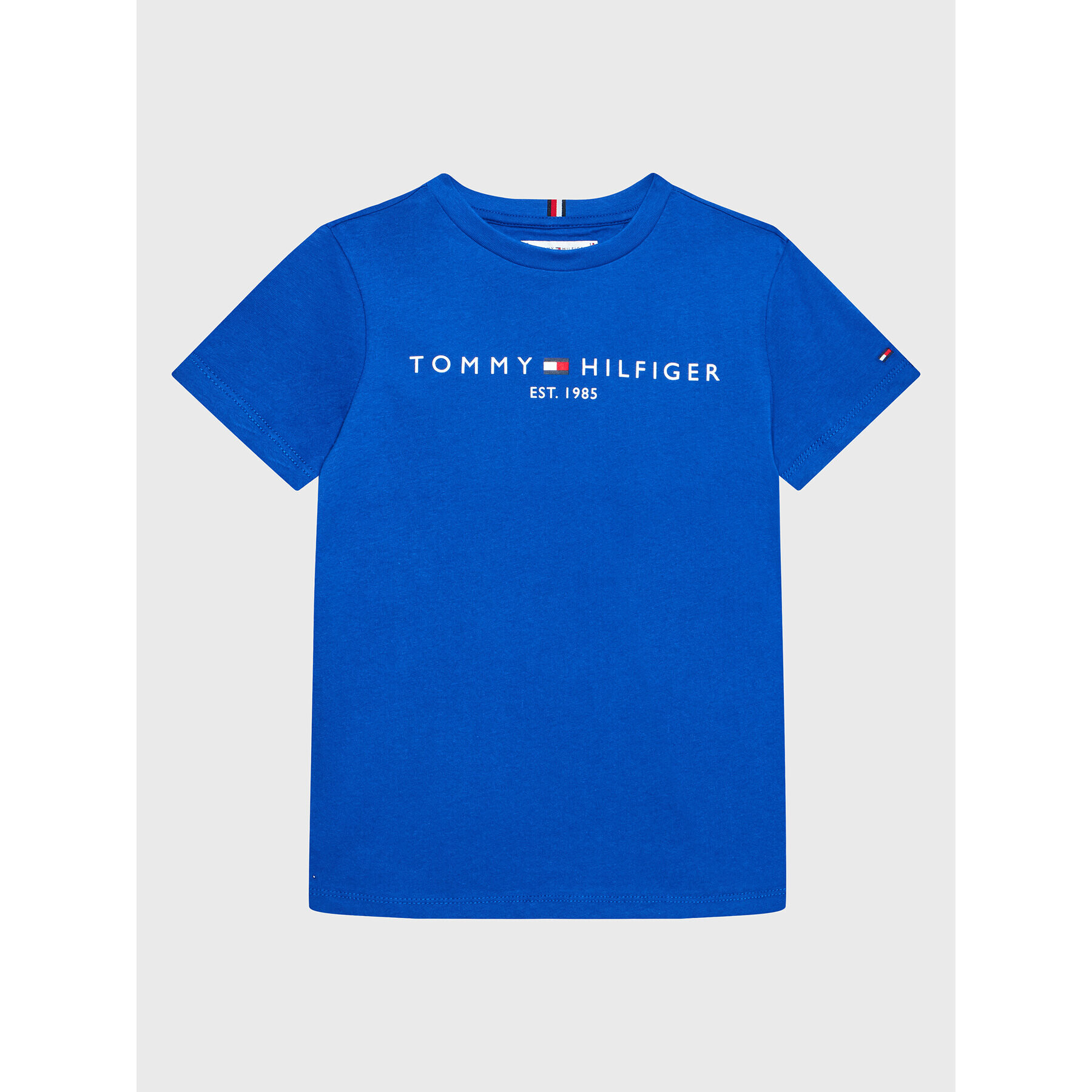 Tommy Hilfiger Тишърт Essential KS0KS00201 D Тъмносин Regular Fit - Pepit.bg