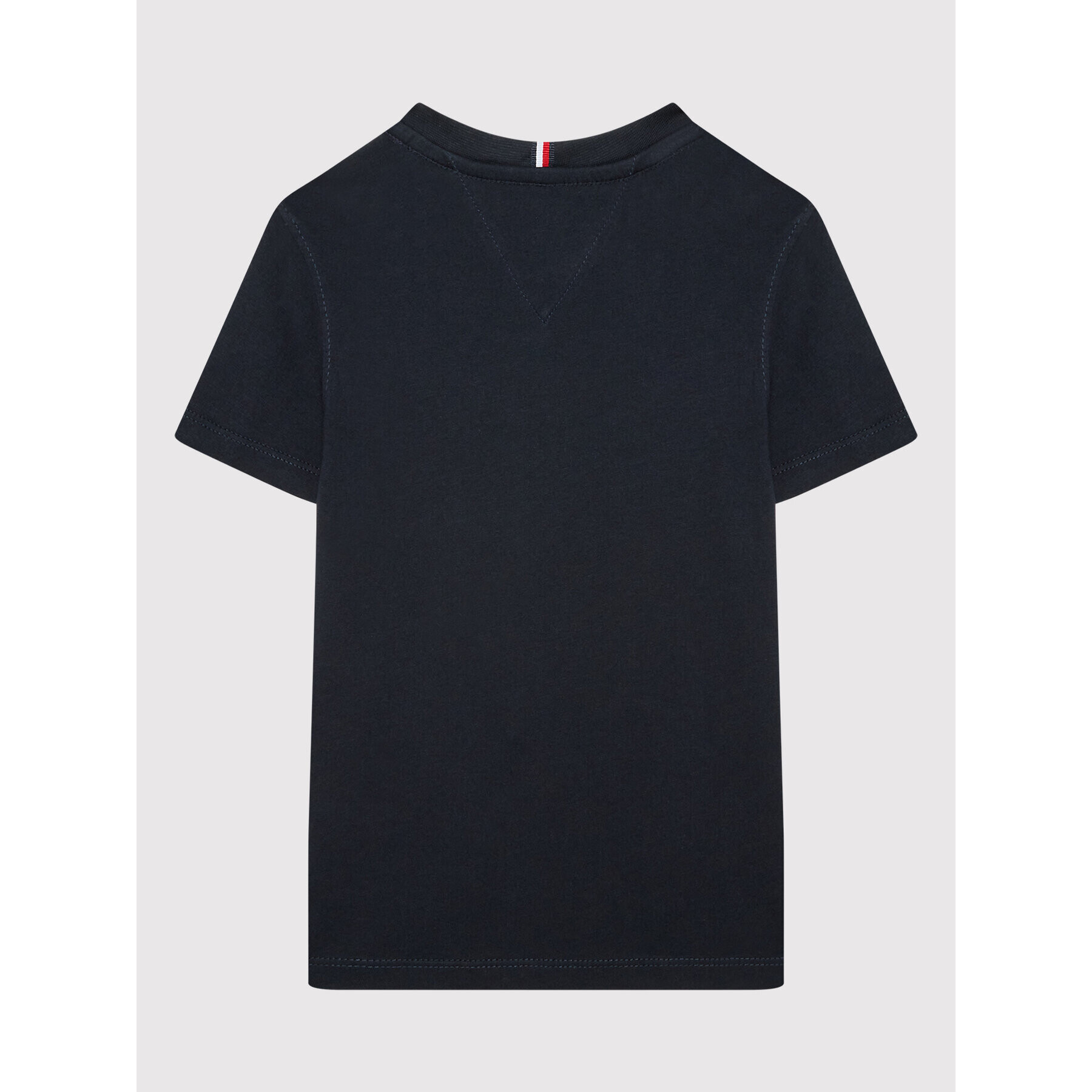 Tommy Hilfiger Тишърт Essential KS0KS00201 Тъмносин Regular Fit - Pepit.bg