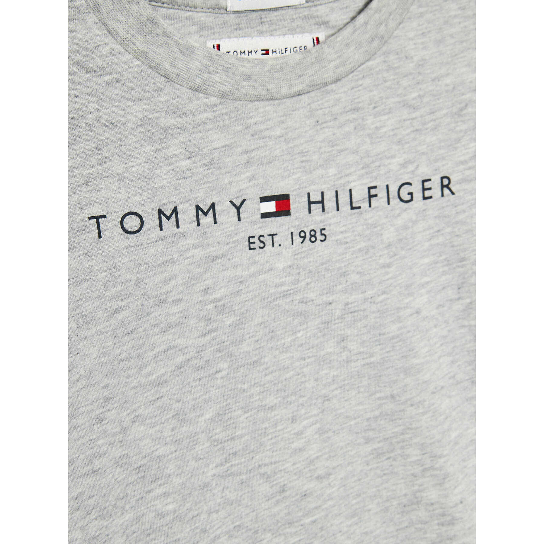 Tommy Hilfiger Тишърт Essential KS0KS00210 M Сив Regular Fit - Pepit.bg