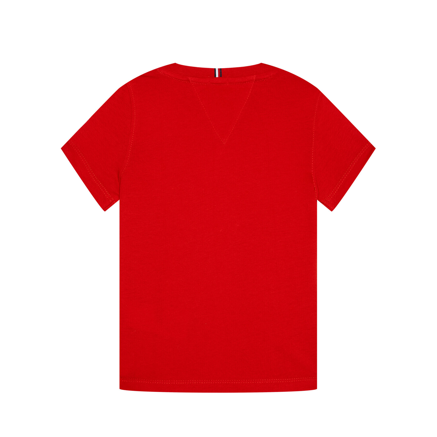 Tommy Hilfiger Тишърт Essential KS0KS00210 S Червен Regular Fit - Pepit.bg