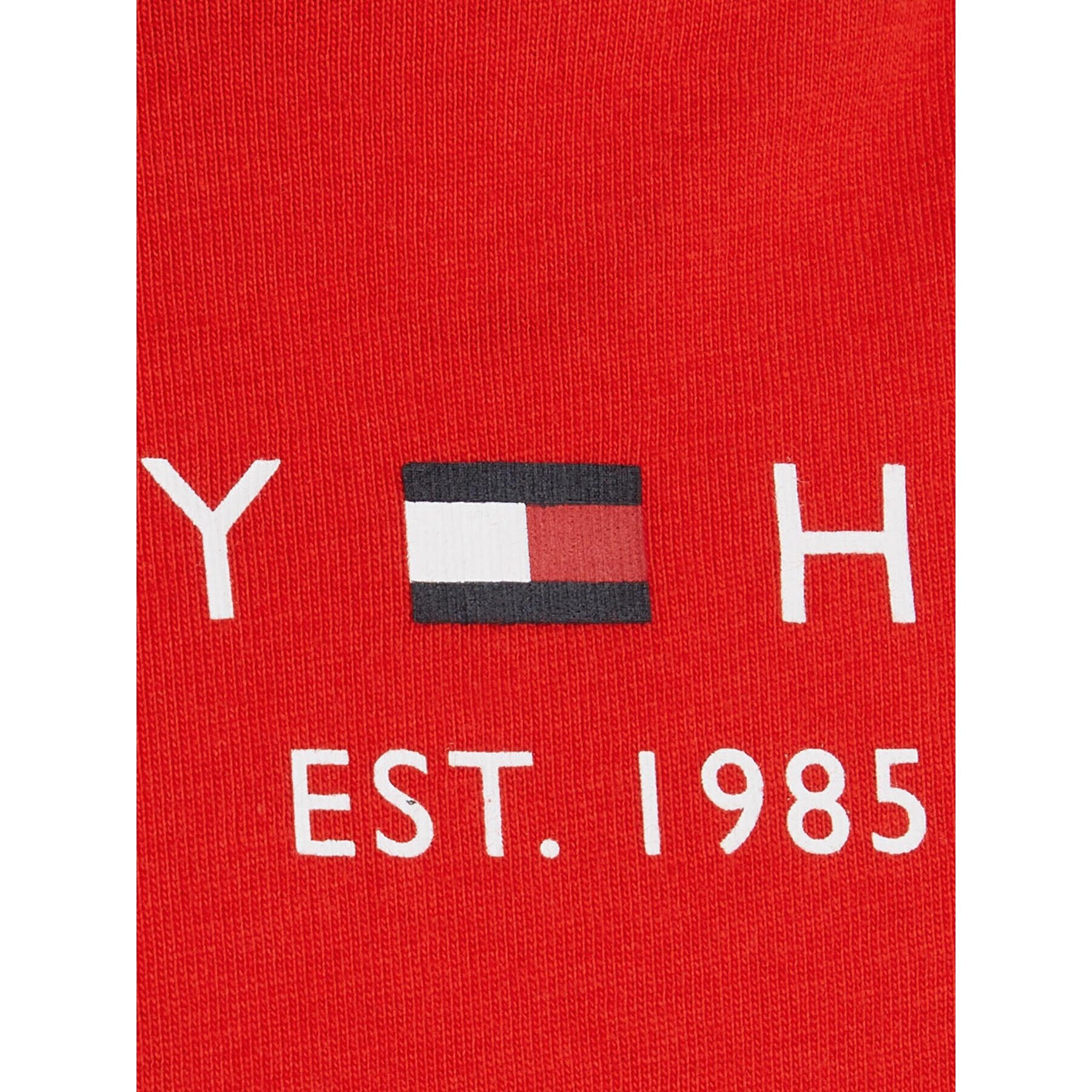 Tommy Hilfiger Тишърт Essential KS0KS00210 S Червен Regular Fit - Pepit.bg