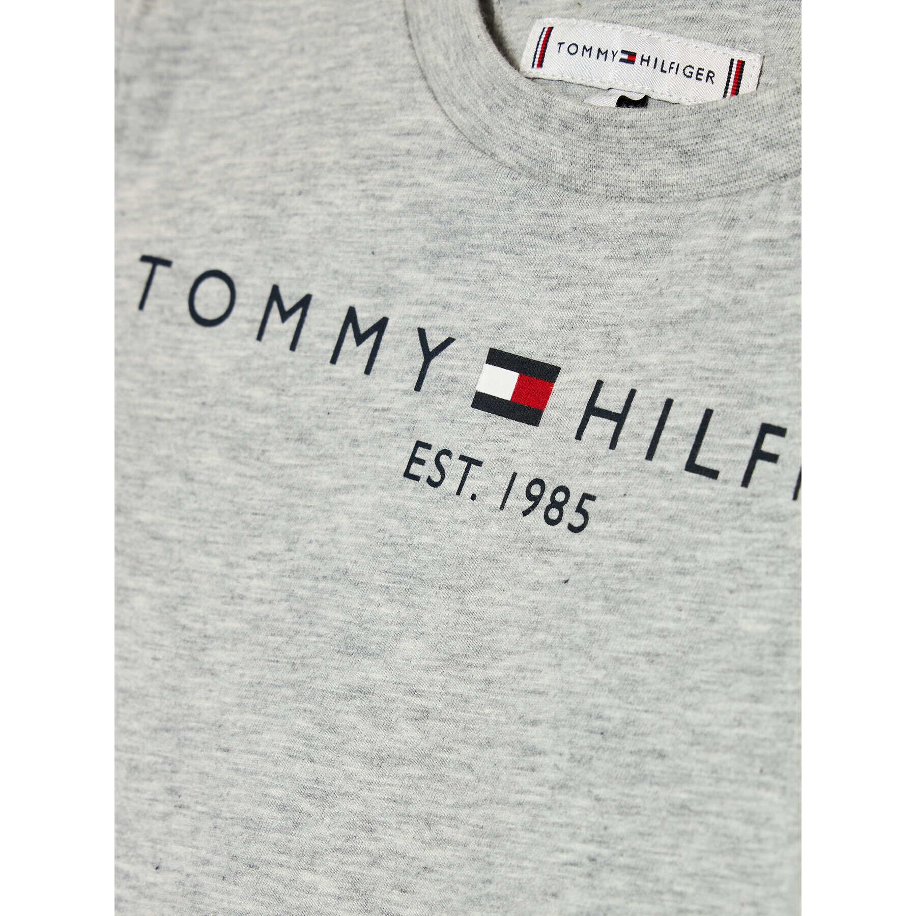 Tommy Hilfiger Тишърт Essential KS0KS00210 Сив Regular Fit - Pepit.bg