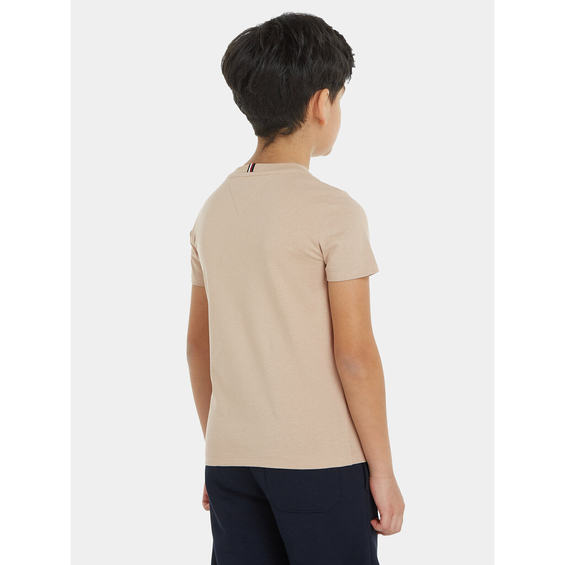 Tommy Hilfiger Тишърт Essential KS0KS00397 Бежов Regular Fit - Pepit.bg