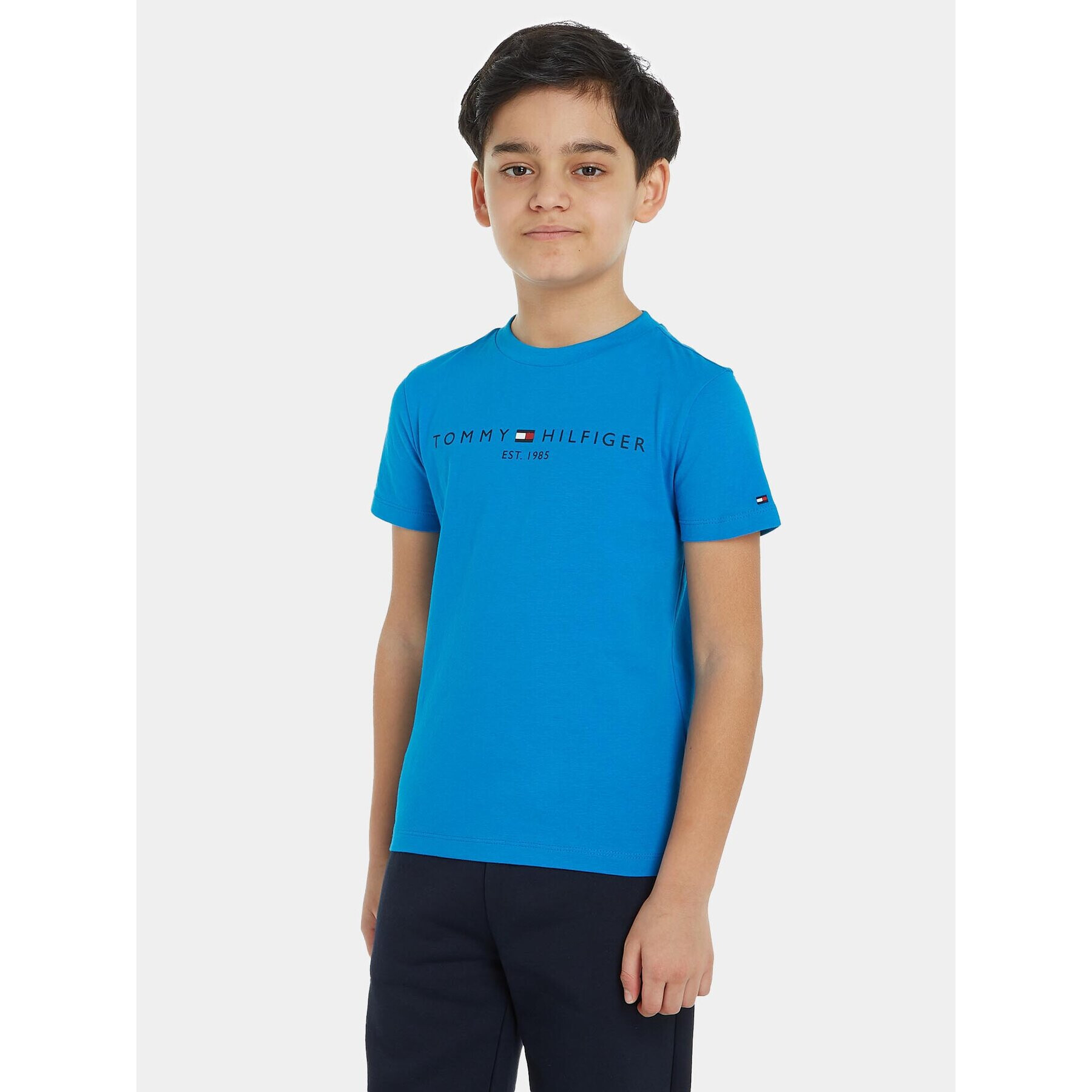 Tommy Hilfiger Тишърт Essential KS0KS00397 M Син - Pepit.bg