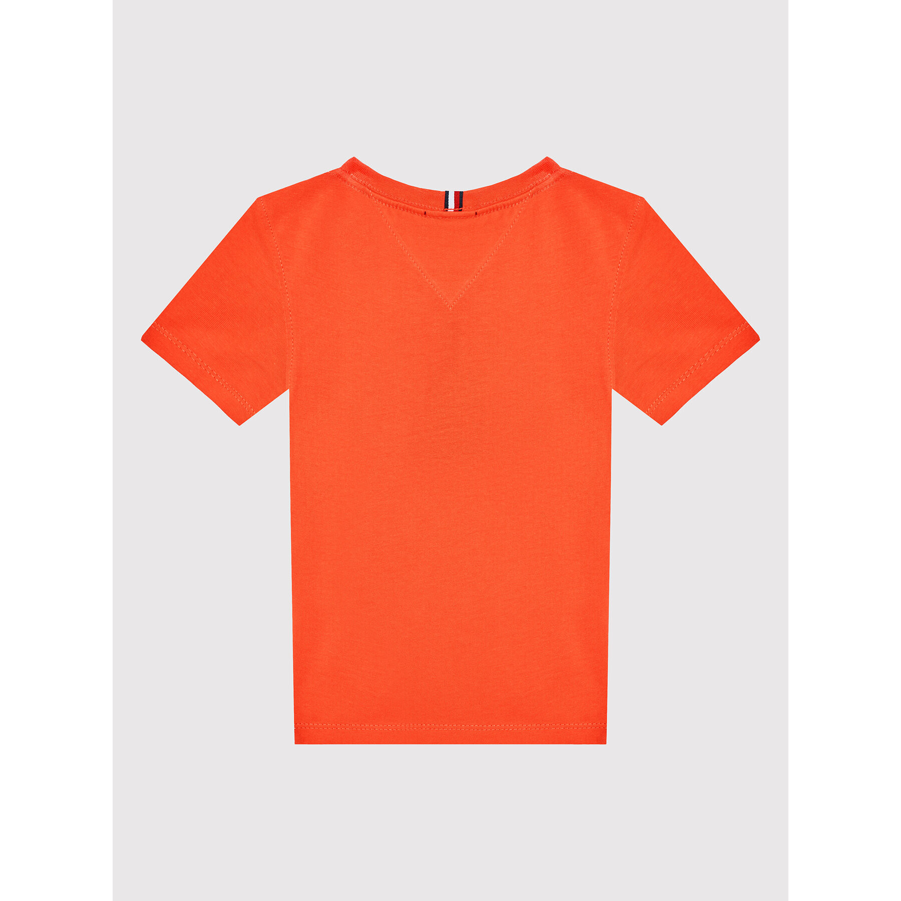 Tommy Hilfiger Тишърт Essential Logo KB0KB05844 D Червен Regular Fit - Pepit.bg