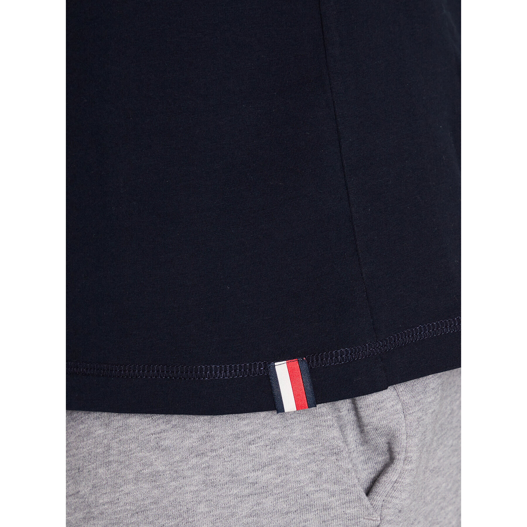 Tommy Hilfiger Тишърт Essential Small Logo MW0MW30438 Тъмносин Regular Fit - Pepit.bg