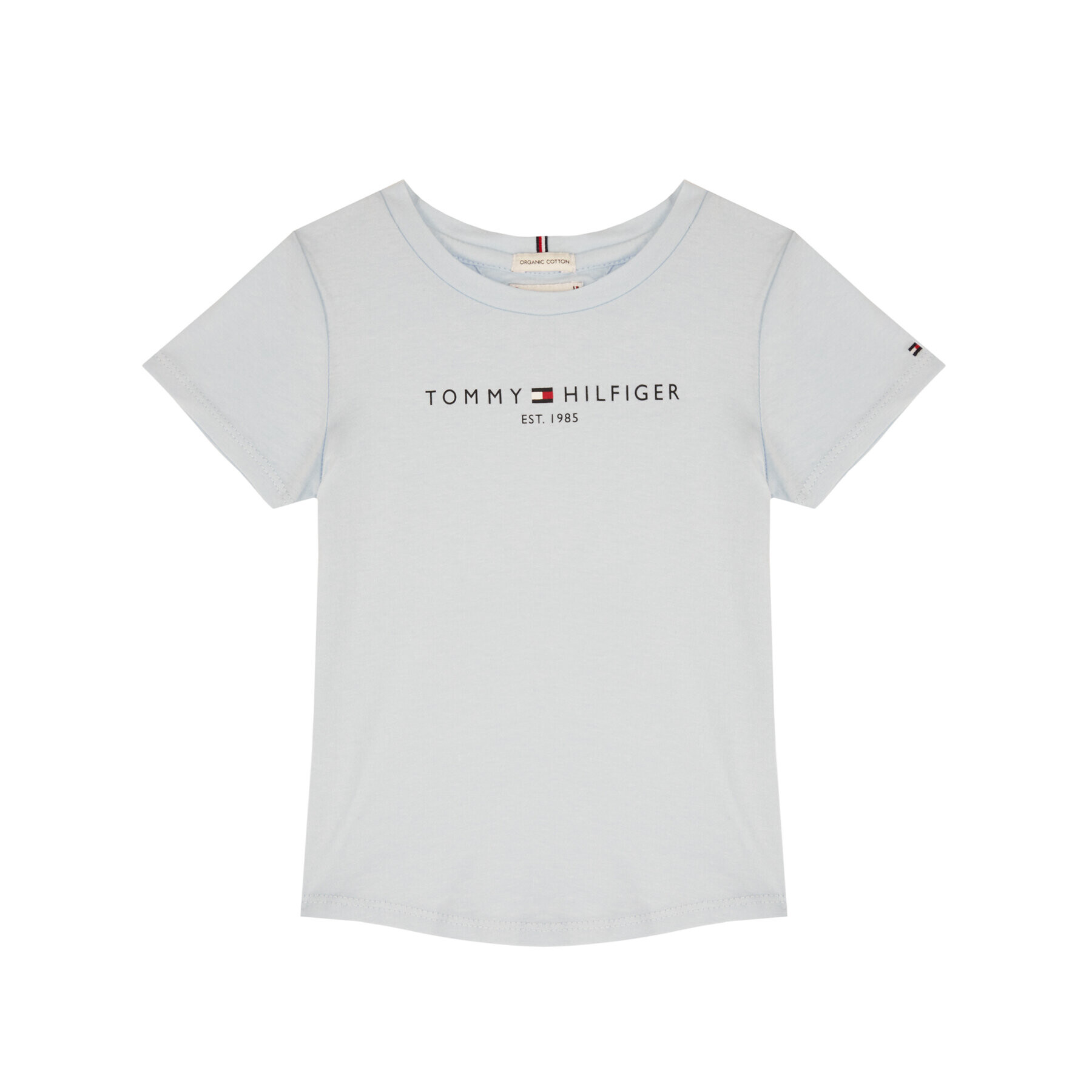 Tommy Hilfiger Тишърт Essential Tee KG0KG05023 M Син Regular Fit - Pepit.bg