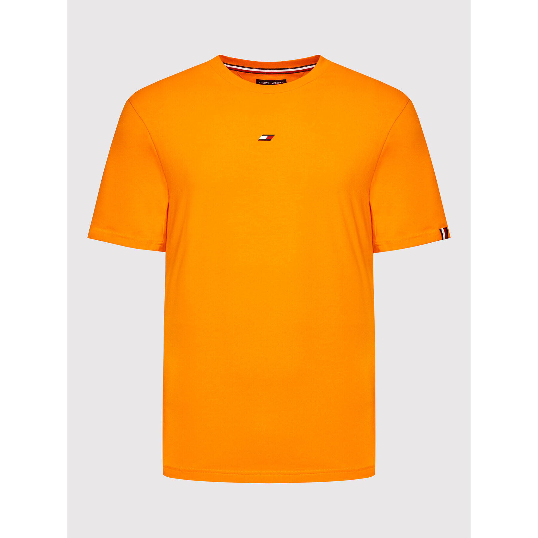 Tommy Hilfiger Тишърт Essentials Small Logo MW0MW22736 Оранжев Regular Fit - Pepit.bg
