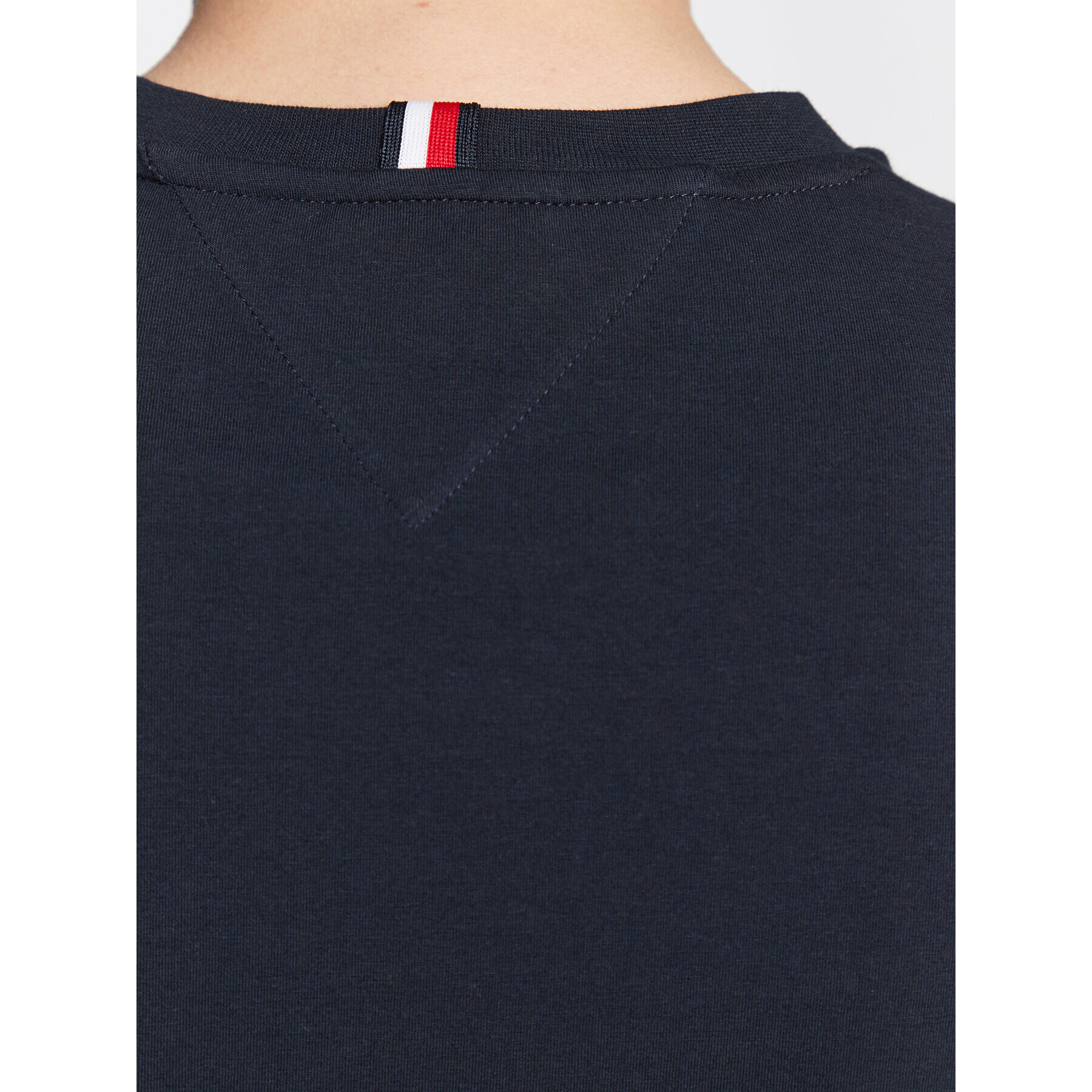 Tommy Hilfiger Тишърт Essentials Small Logo MW0MW27934 Тъмносин Regular Fit - Pepit.bg