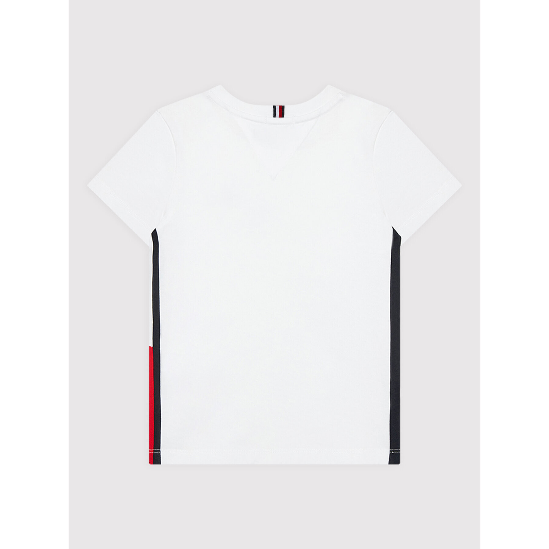 Tommy Hilfiger Тишърт Flag KB0KB07677 Бял Regular Fit - Pepit.bg