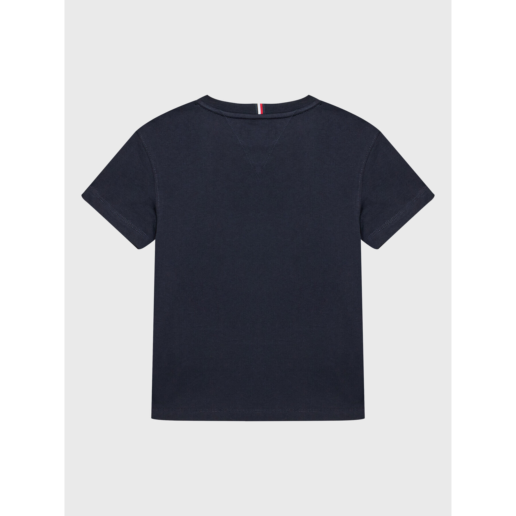 Tommy Hilfiger Тишърт Flag Logo KB0KB07588 Тъмносин Regular Fit - Pepit.bg