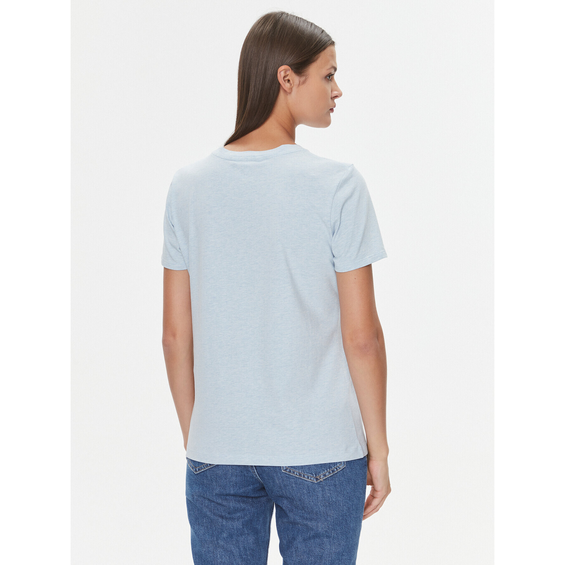 Tommy Hilfiger Тишърт Frosted WW0WW38813 Син Regular Fit - Pepit.bg