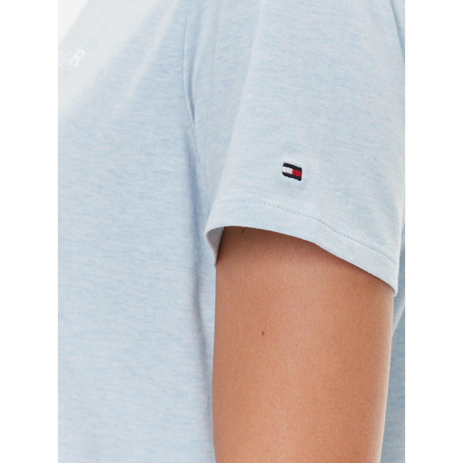 Tommy Hilfiger Тишърт Frosted WW0WW38813 Син Regular Fit - Pepit.bg