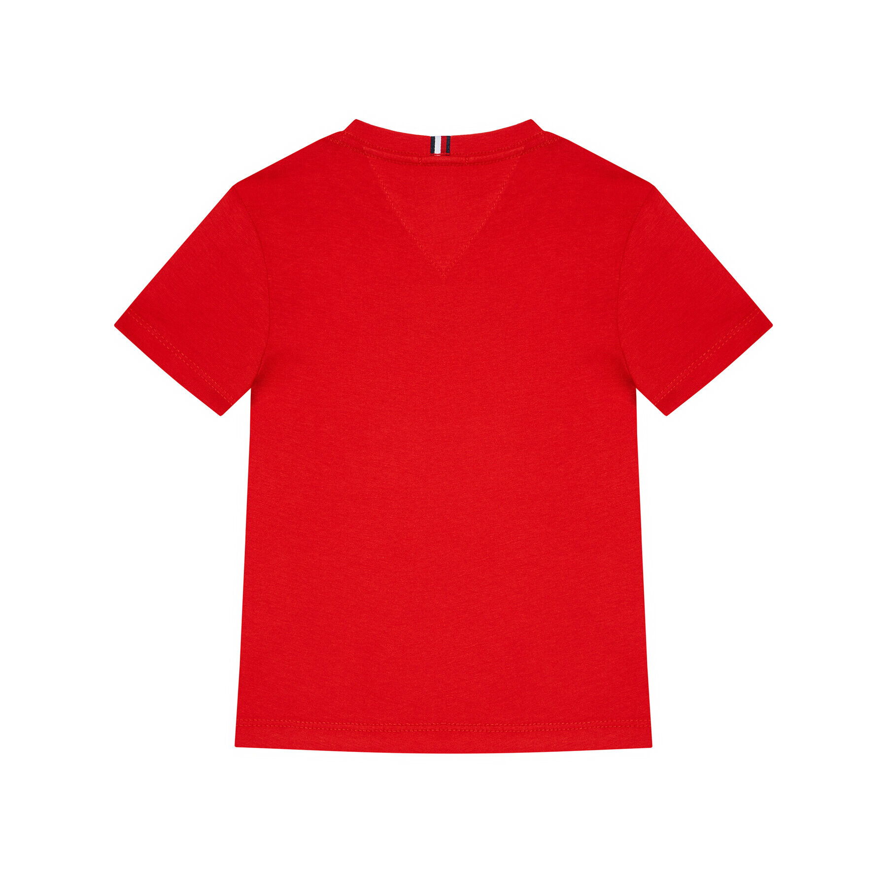 Tommy Hilfiger Тишърт Graphic KB0KB06518 D Червен Regular Fit - Pepit.bg