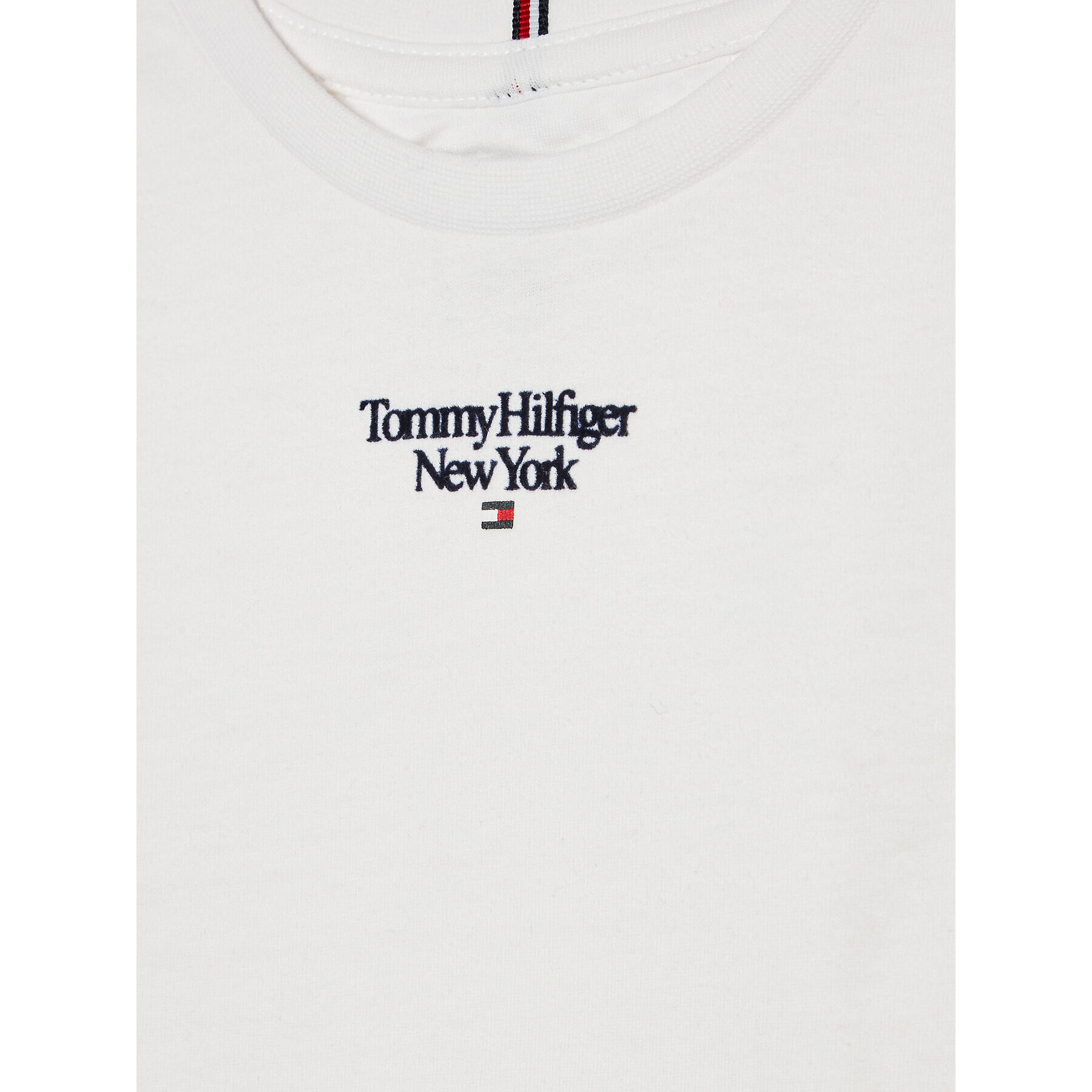 Tommy Hilfiger Тишърт Graphic KG0KG07083 D Бял Regular Fit - Pepit.bg