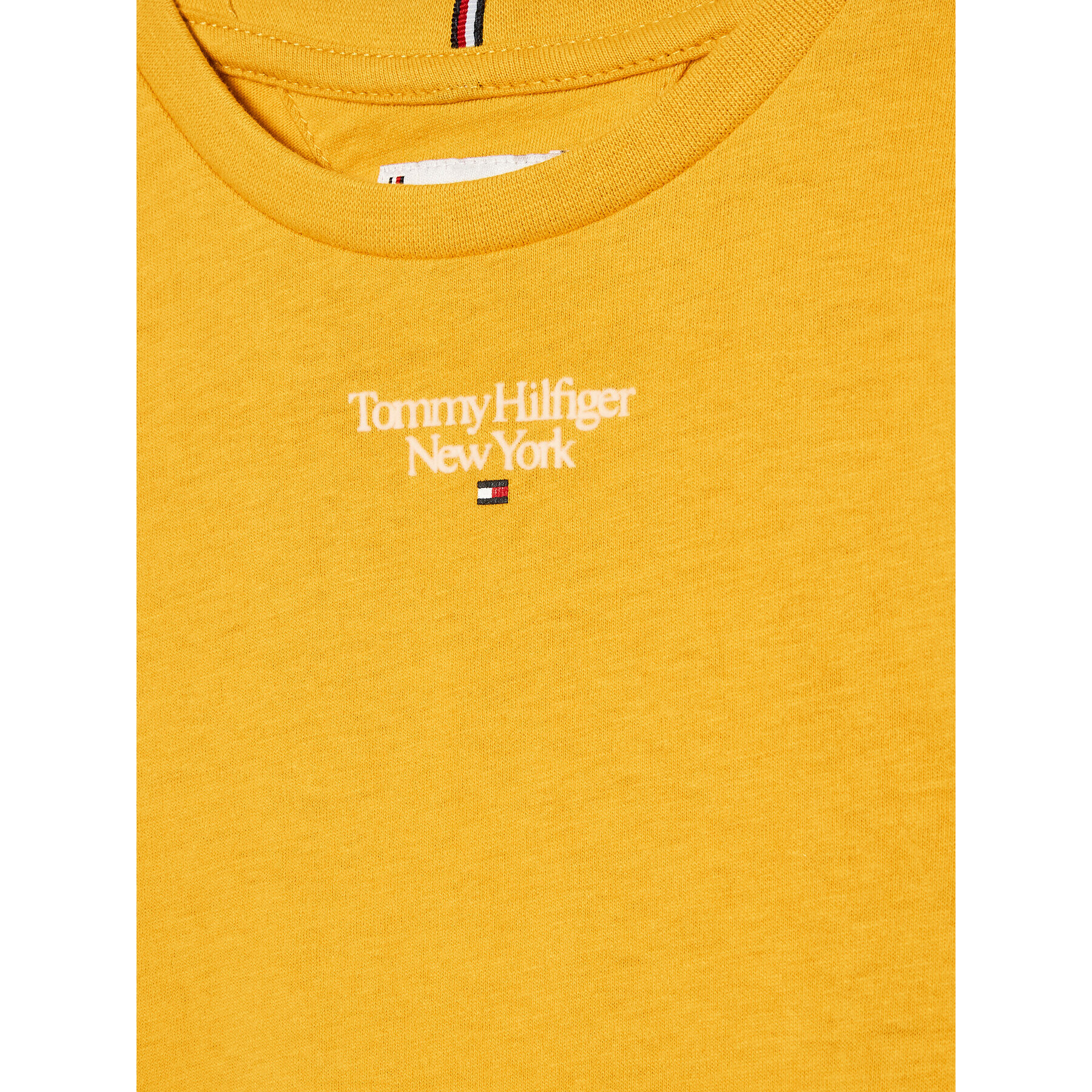 Tommy Hilfiger Тишърт Graphic KG0KG07083 D Жълт Regular Fit - Pepit.bg