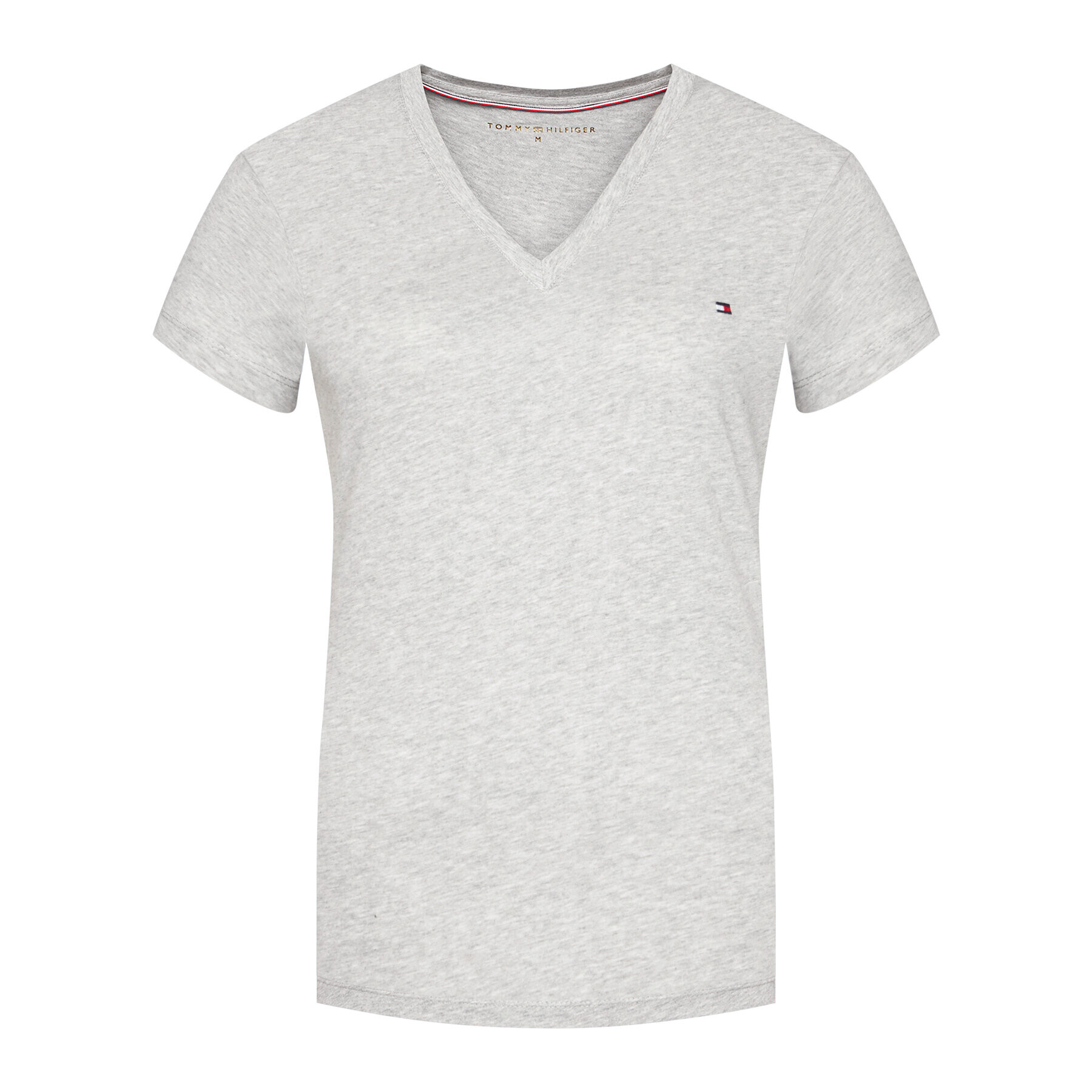 Tommy Hilfiger Тишърт Heri Tage WW0WW24969 Сив Regular Fit - Pepit.bg