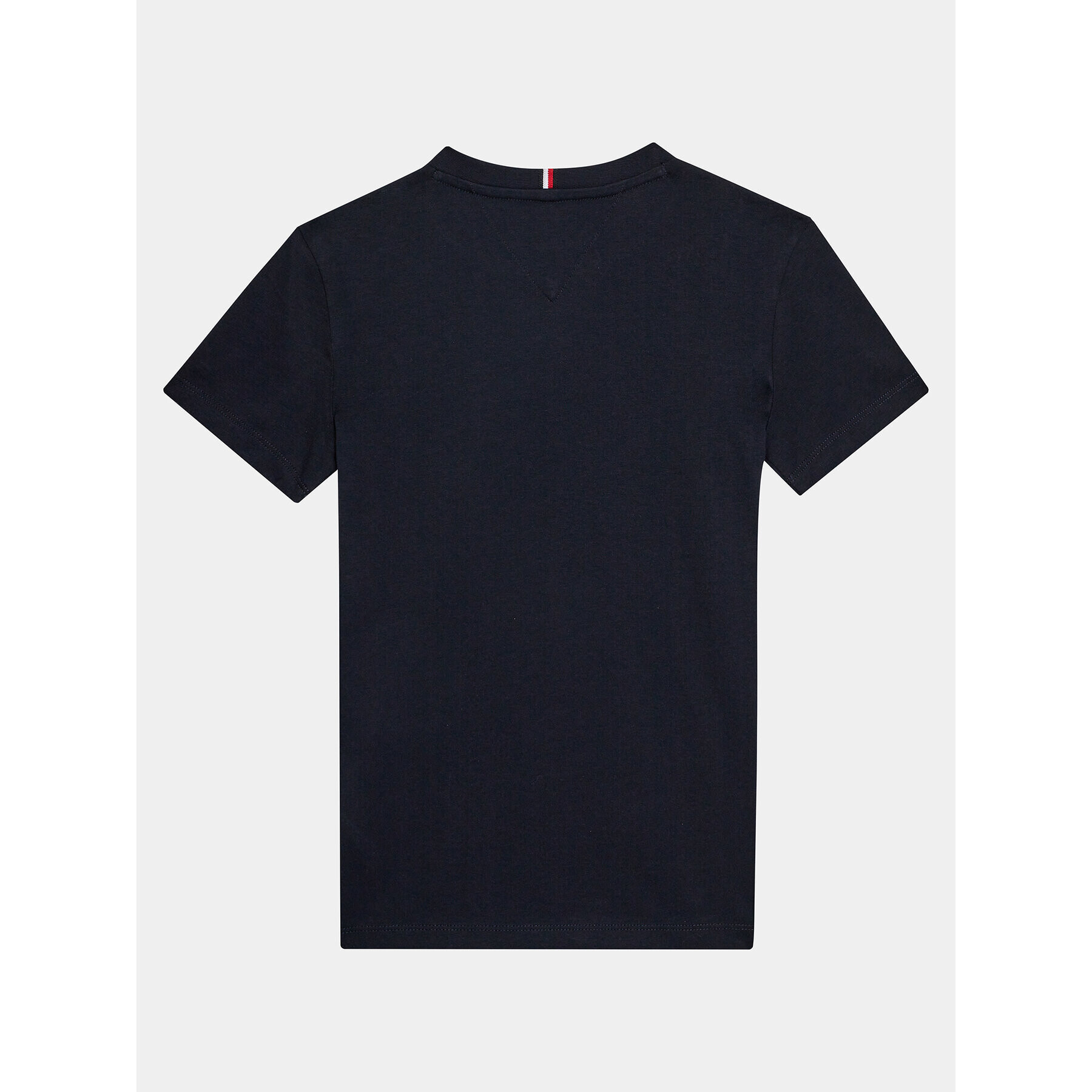 Tommy Hilfiger Тишърт Hilfiger Script Tee S/S KB0KB08679 Син Regular Fit - Pepit.bg