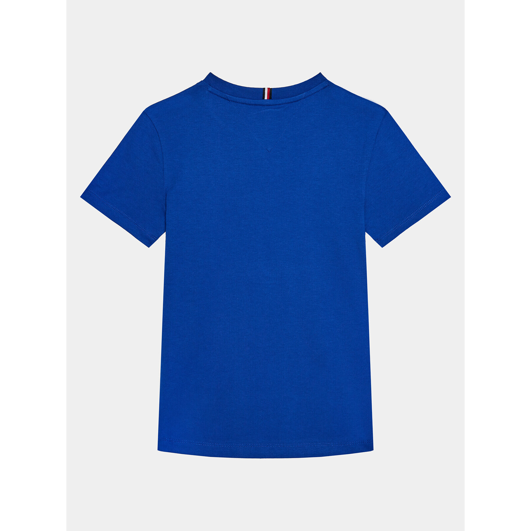 Tommy Hilfiger Тишърт Hilfiger Script Tee S/S KB0KB08679 Син Regular Fit - Pepit.bg