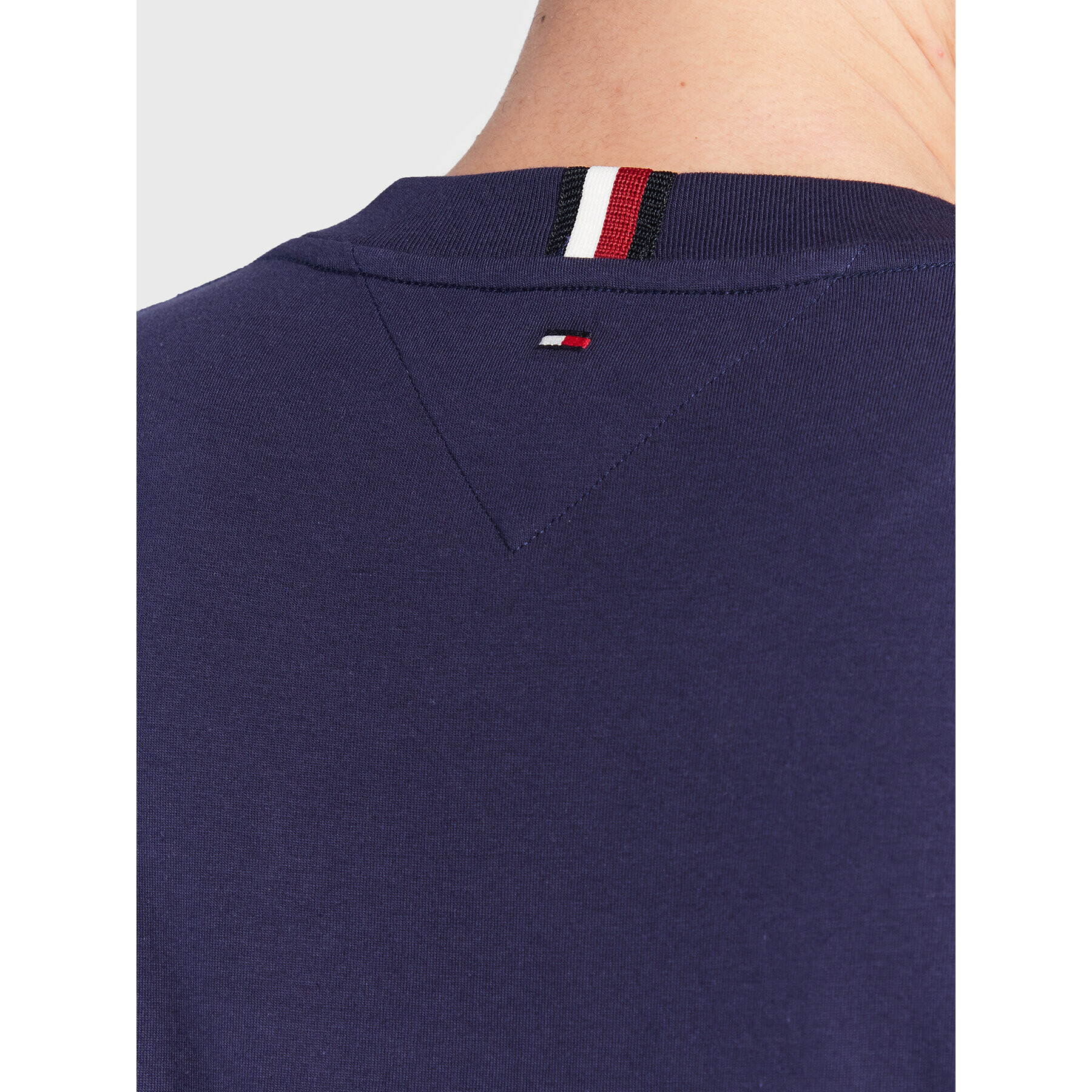 Tommy Hilfiger Тишърт Icon Monogram MW0MW29597 Тъмносин Relaxed Fit - Pepit.bg