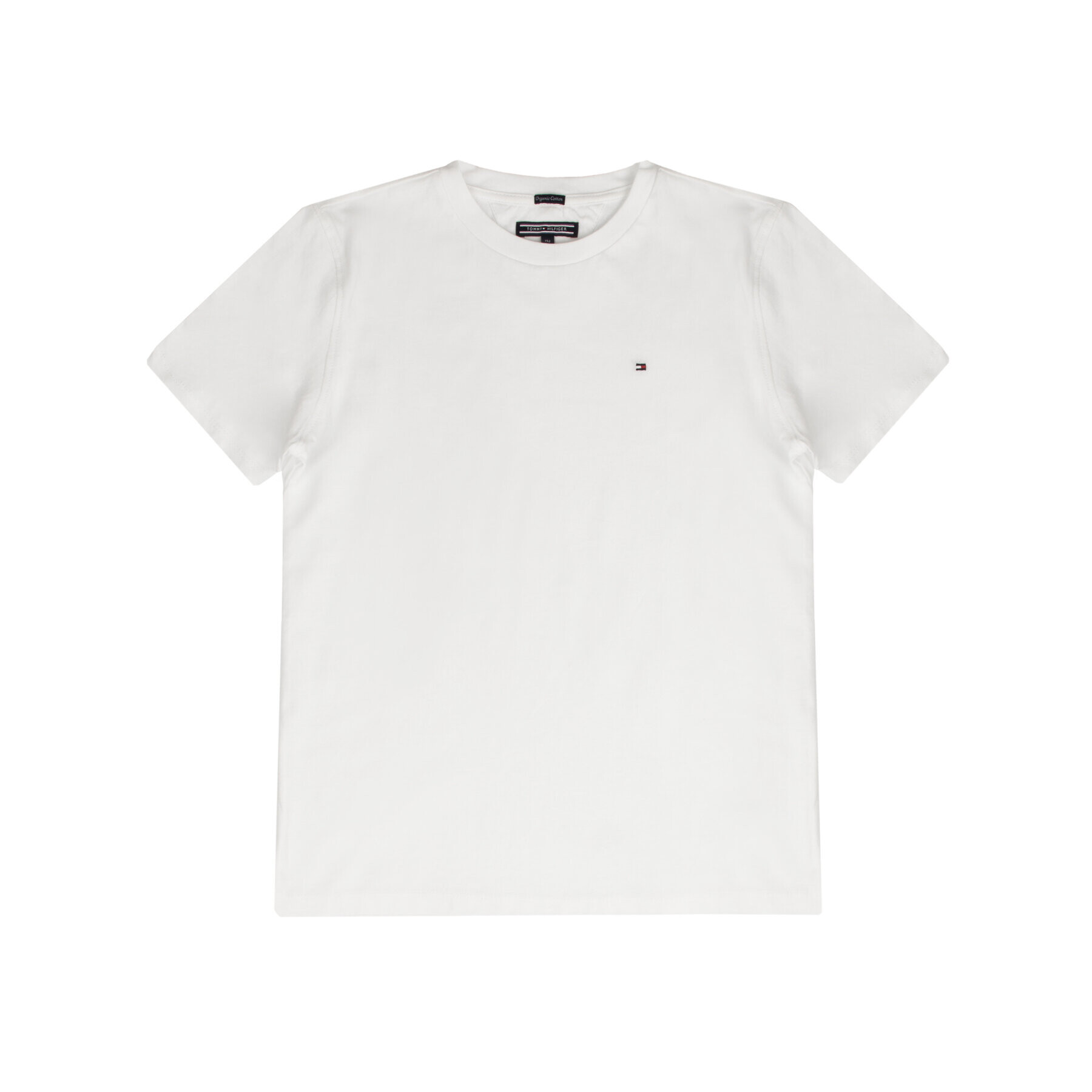 Tommy Hilfiger Тишърт KB0KB04140 D Бял Regular Fit - Pepit.bg