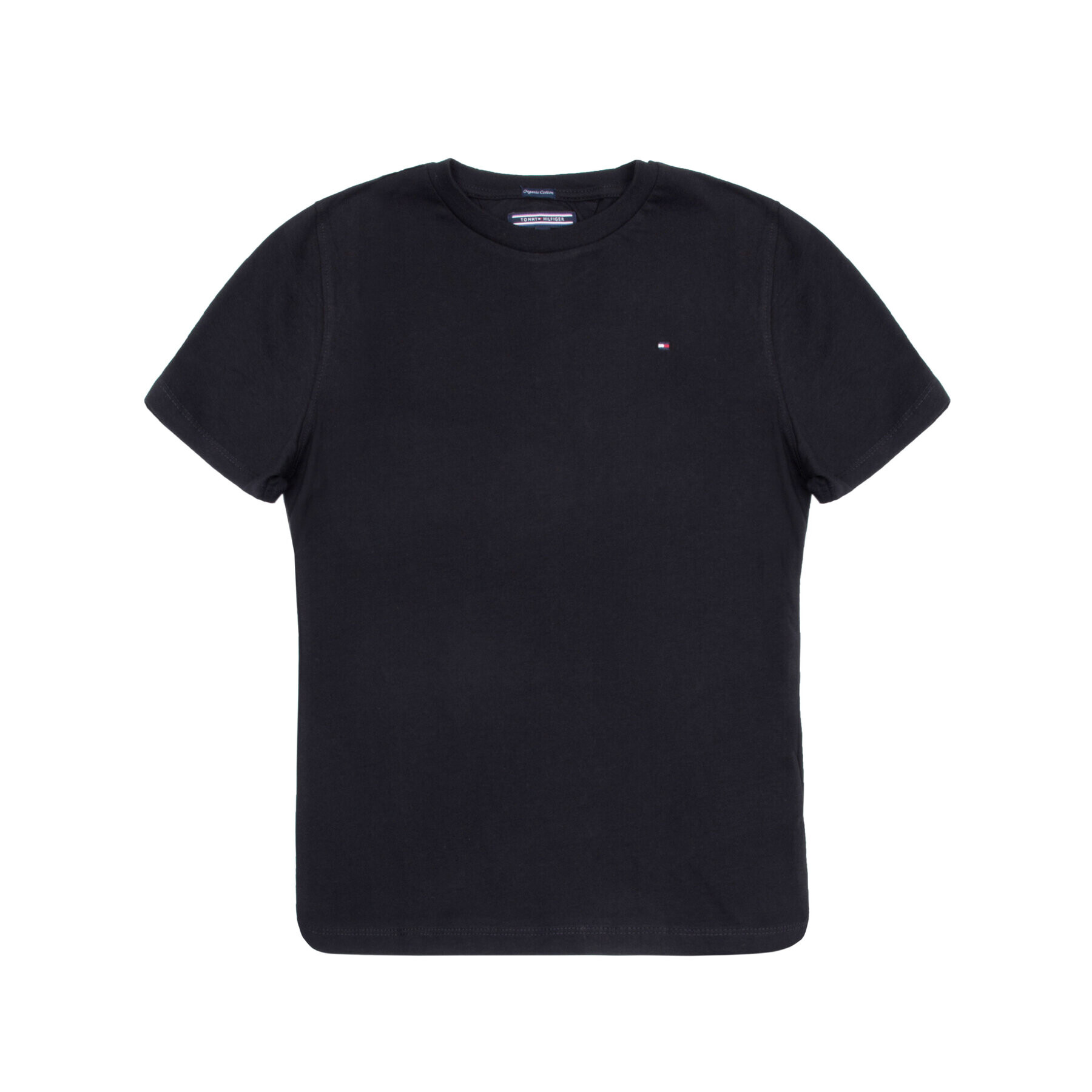 Tommy Hilfiger Тишърт KB0KB04140 D Черен Regular Fit - Pepit.bg