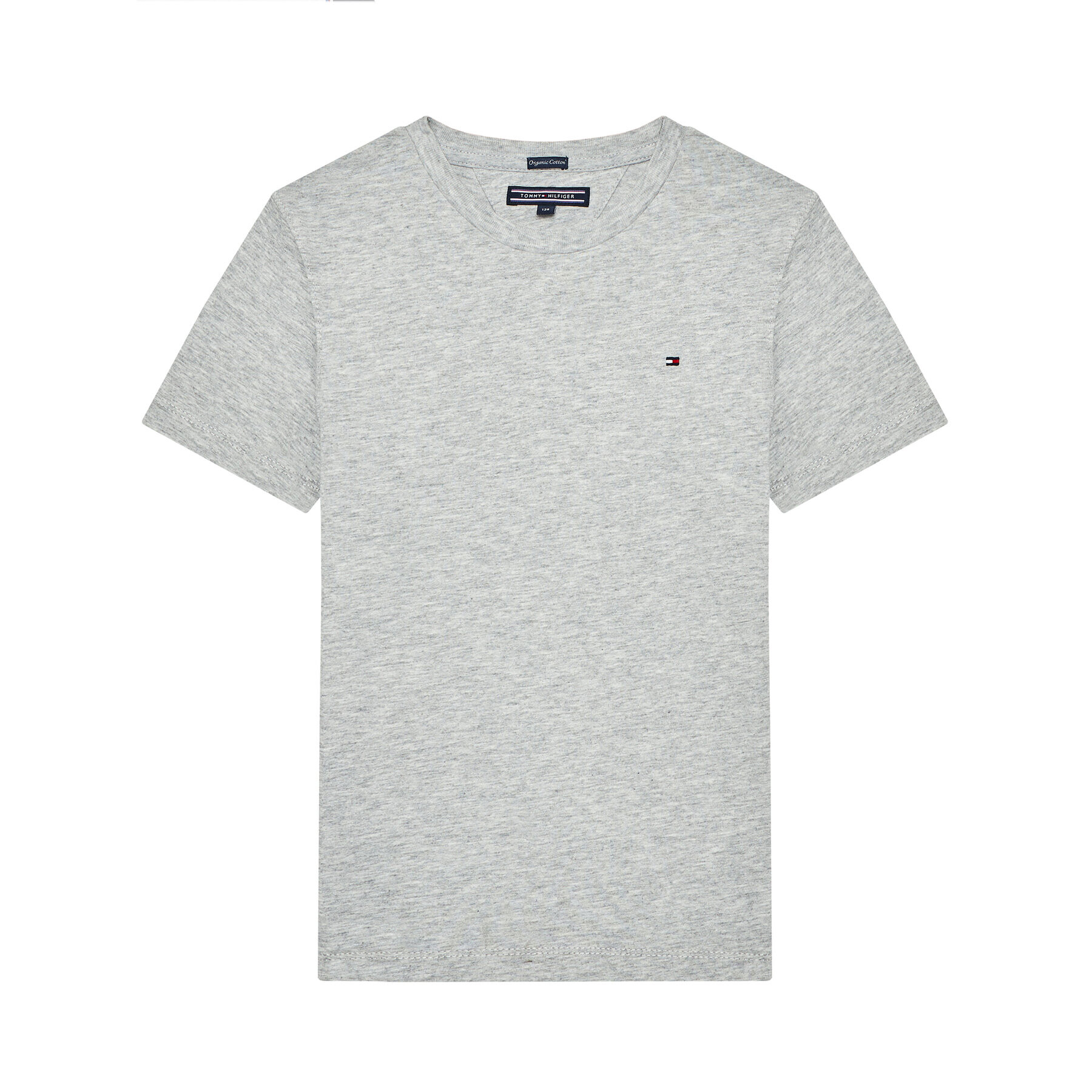 Tommy Hilfiger Тишърт KB0KB04140 D Сив Regular Fit - Pepit.bg