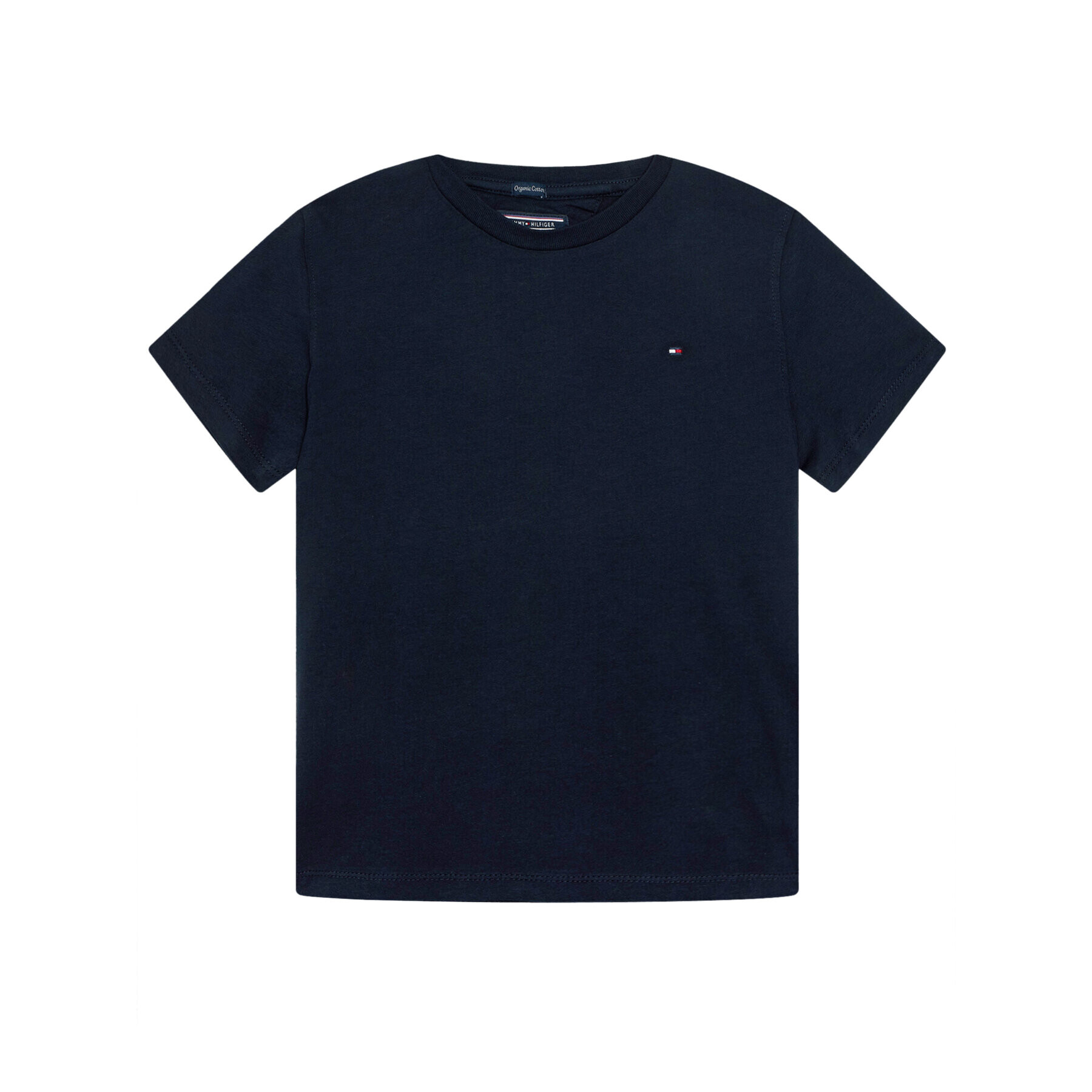 Tommy Hilfiger Тишърт KB0KB04140 D Тъмносин Regular Fit - Pepit.bg