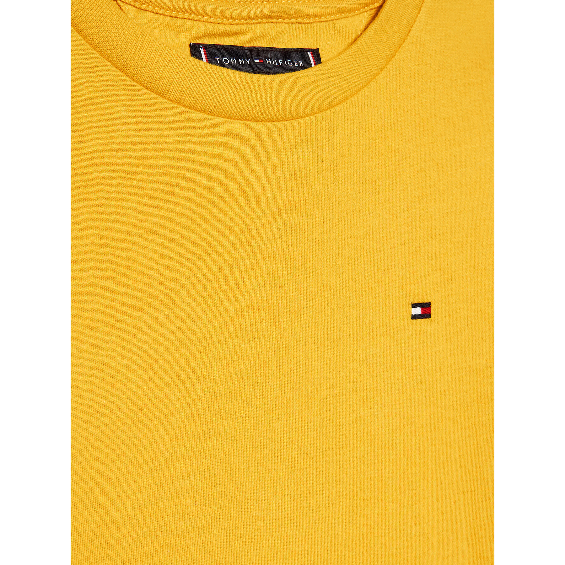 Tommy Hilfiger Тишърт KB0KB06879 M Жълт Regular Fit - Pepit.bg
