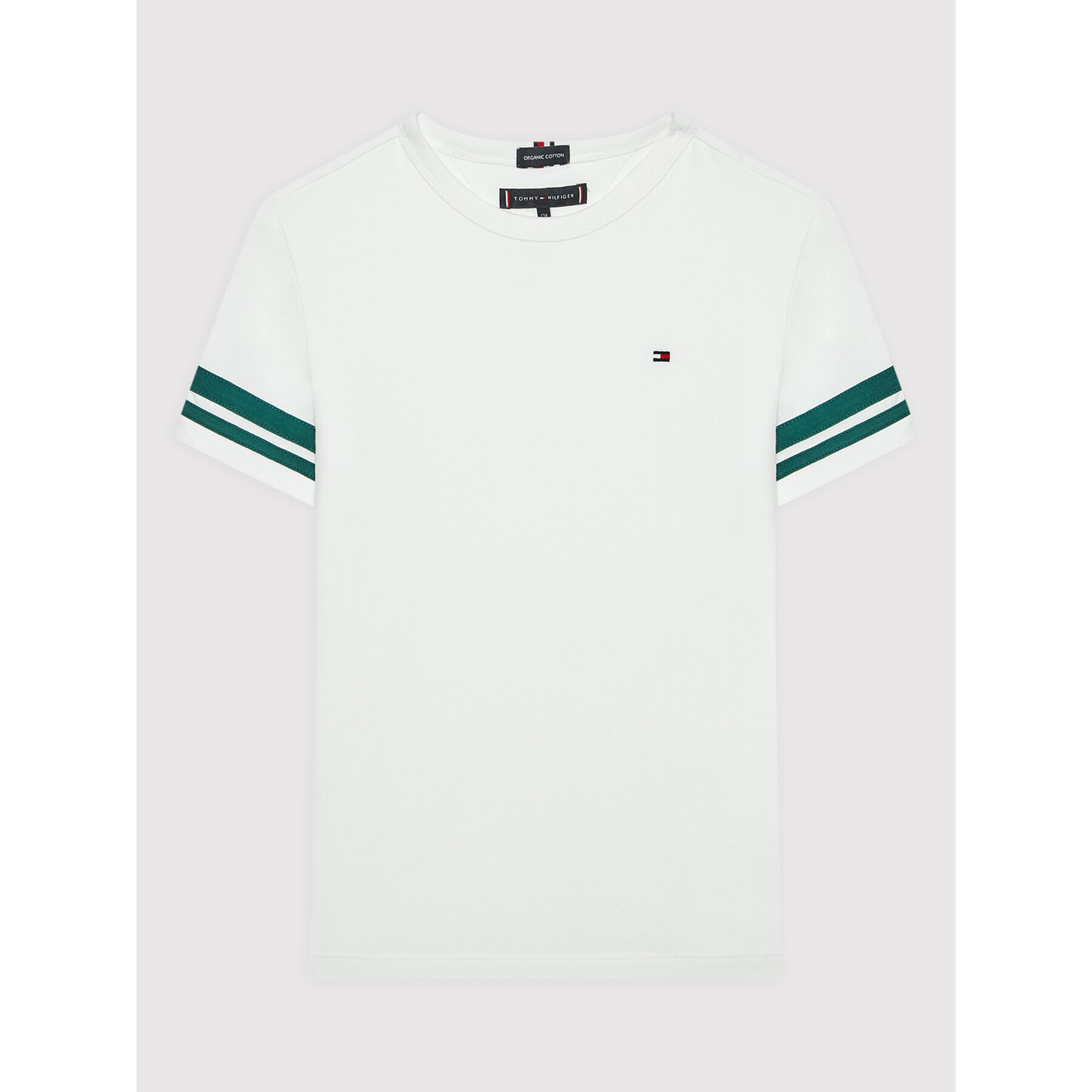 Tommy Hilfiger Тишърт KB0KB07077 Бял Regular Fit - Pepit.bg