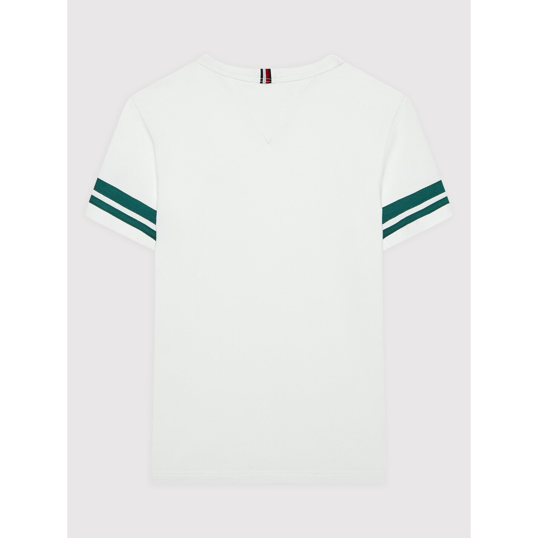 Tommy Hilfiger Тишърт KB0KB07077 Бял Regular Fit - Pepit.bg