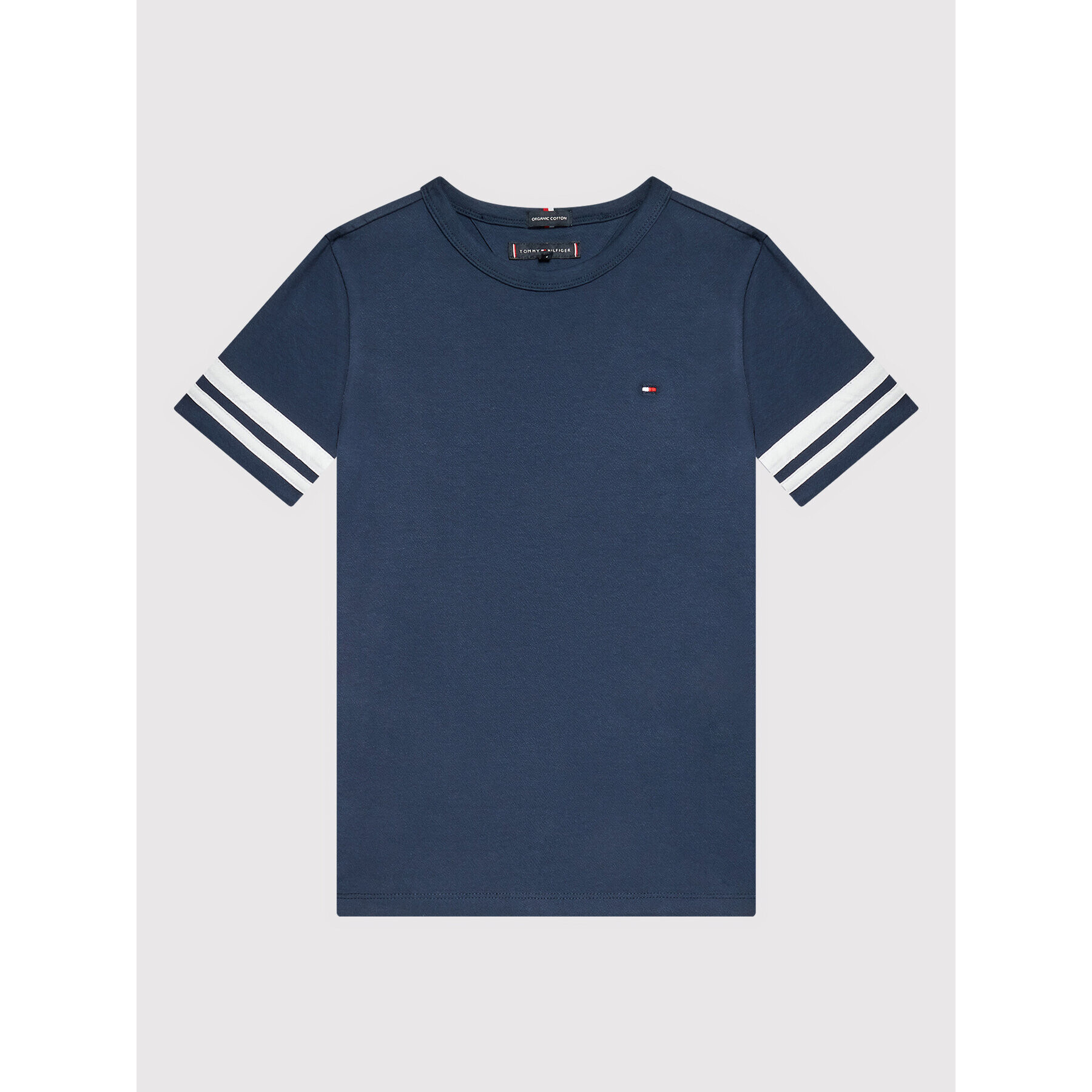 Tommy Hilfiger Тишърт KB0KB07077 D Тъмносин Regular Fit - Pepit.bg