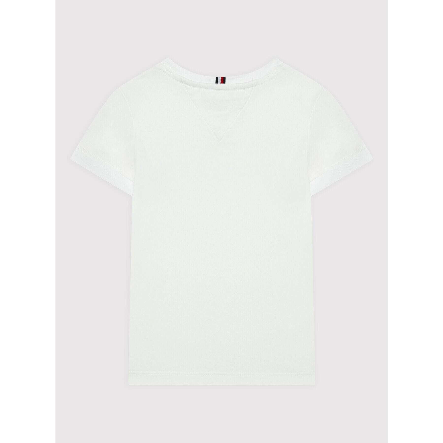 Tommy Hilfiger Тишърт KB0KB07357 Бял Regular Fit - Pepit.bg