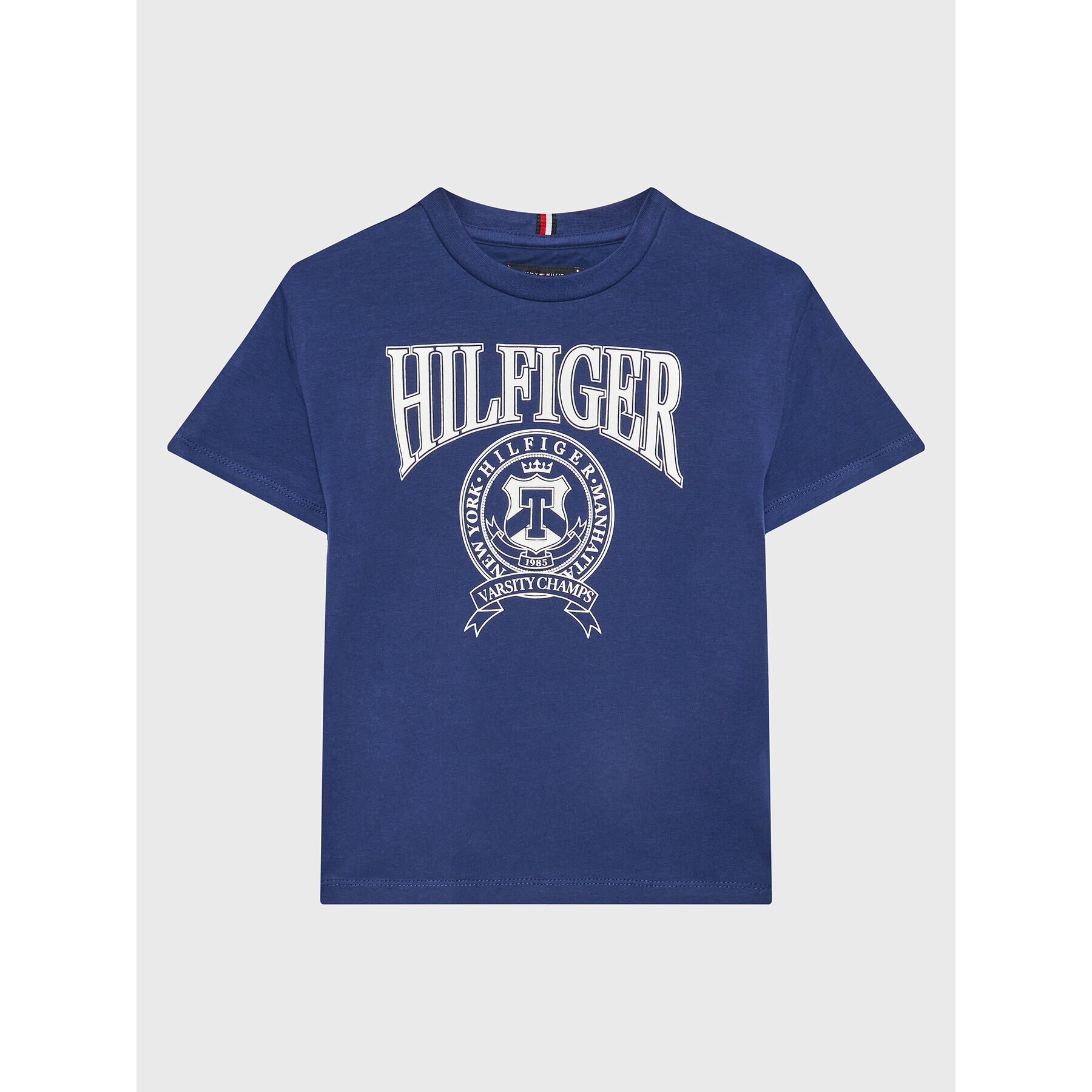 Tommy Hilfiger Тишърт KB0KB08038 D Син Regular Fit - Pepit.bg