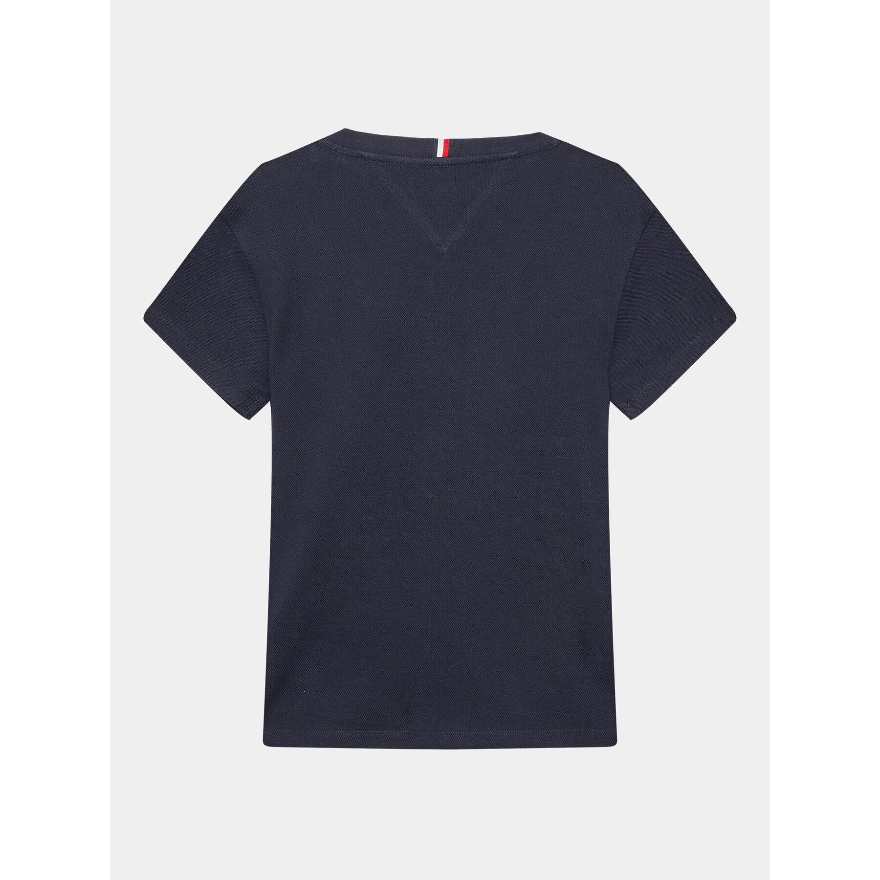 Tommy Hilfiger Тишърт KB0KB08196 D Тъмносин Regular Fit - Pepit.bg