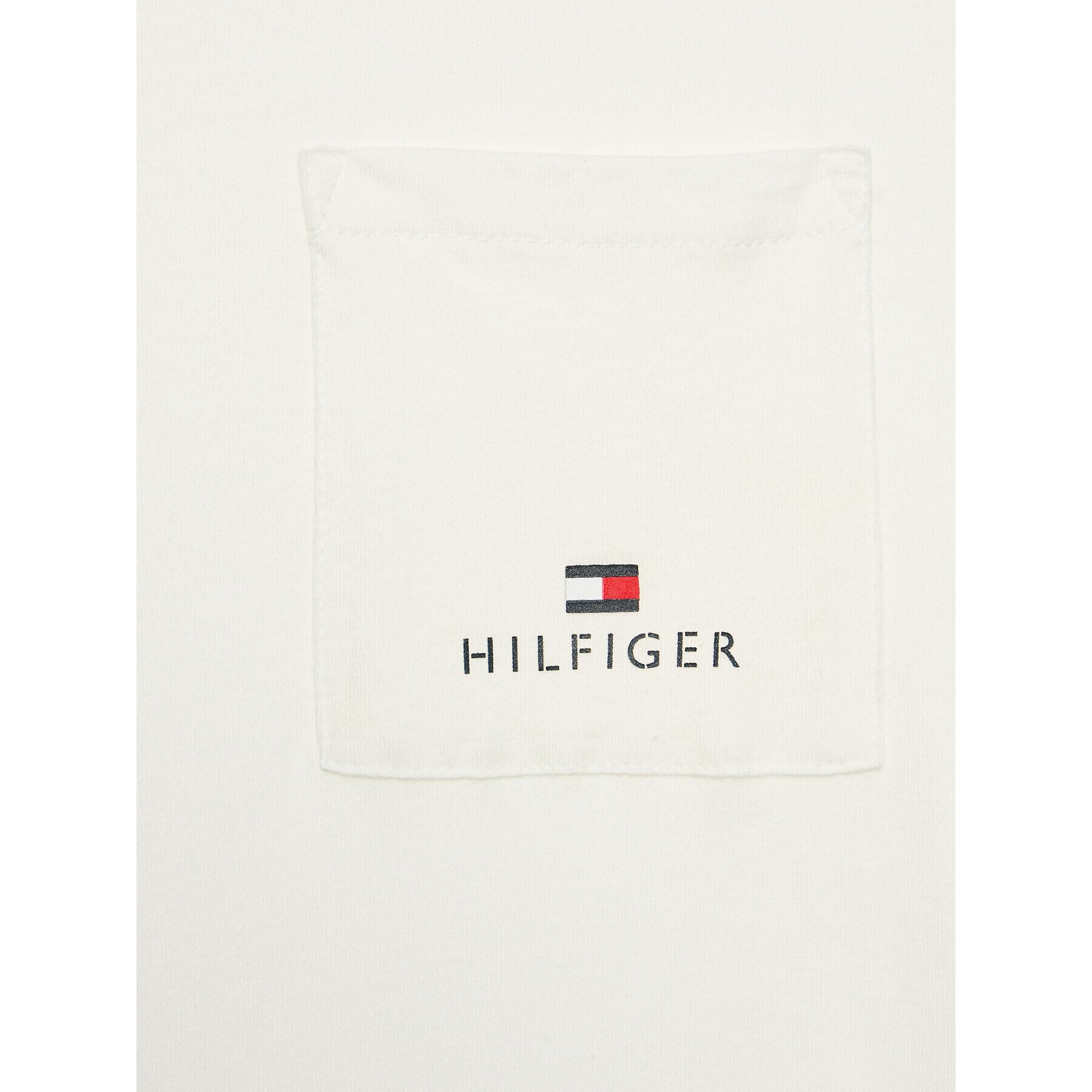 Tommy Hilfiger Тишърт KB0KB08197 D Бял Regular Fit - Pepit.bg