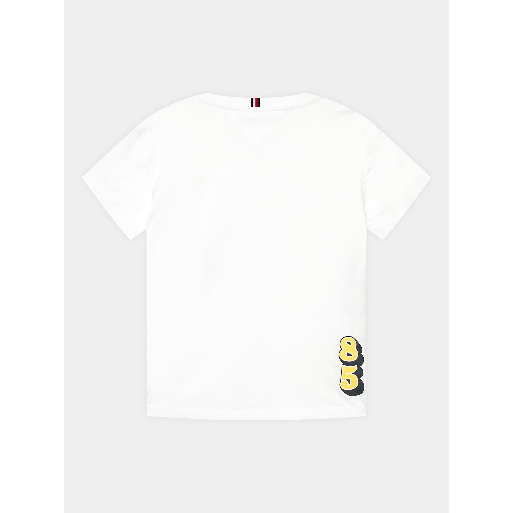 Tommy Hilfiger Тишърт KB0KB08217 D Бял Regular Fit - Pepit.bg